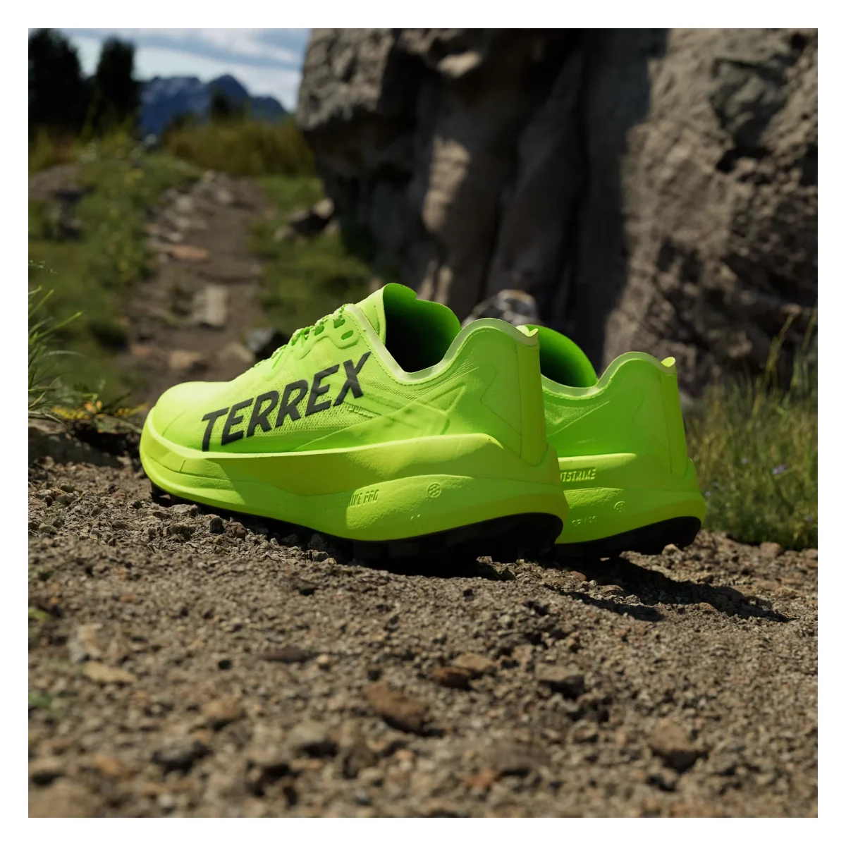 adidas Terrex Agravic Speed Trail Lucid Lemon Core Black Dash Grey