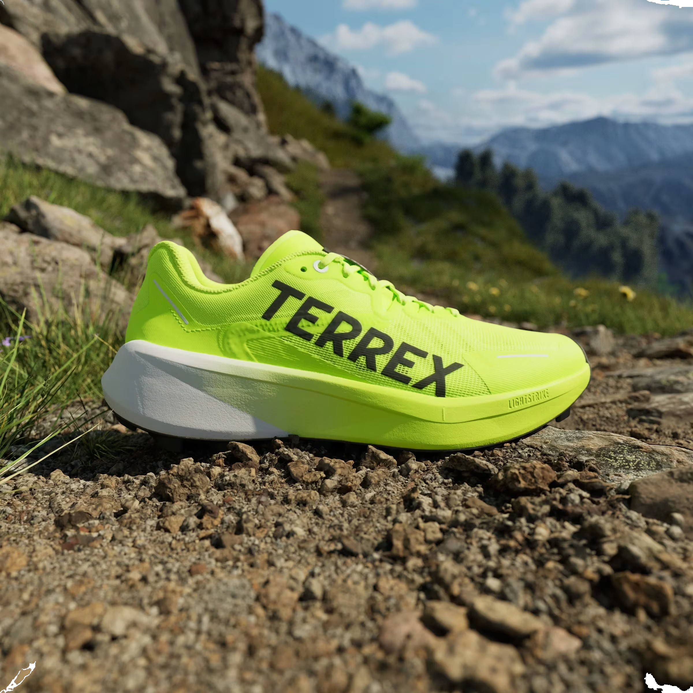adidas Terrex Agravic 3 Trail Lucid Lemon Black