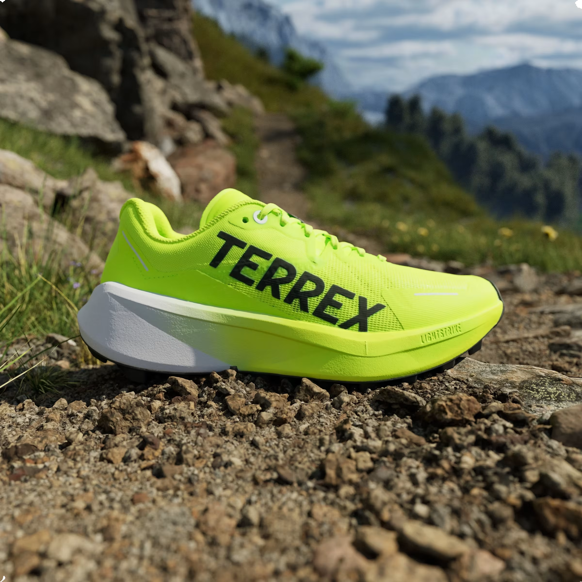 adidas Terrex Agravic 3 Trail Lucid Lemon Black (Women's)