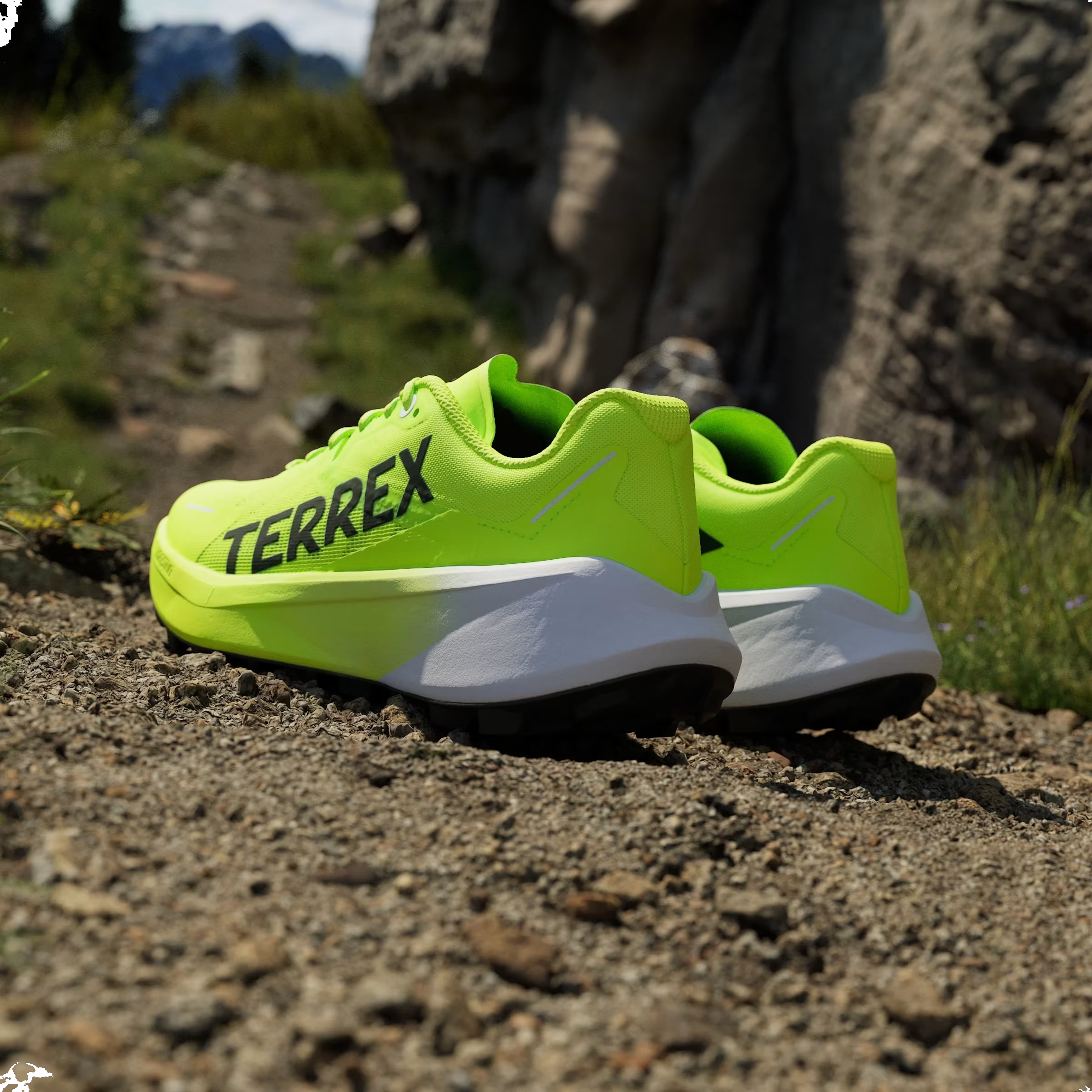 adidas Terrex Agravic 3 Trail Lucid Lemon Black (Women's)