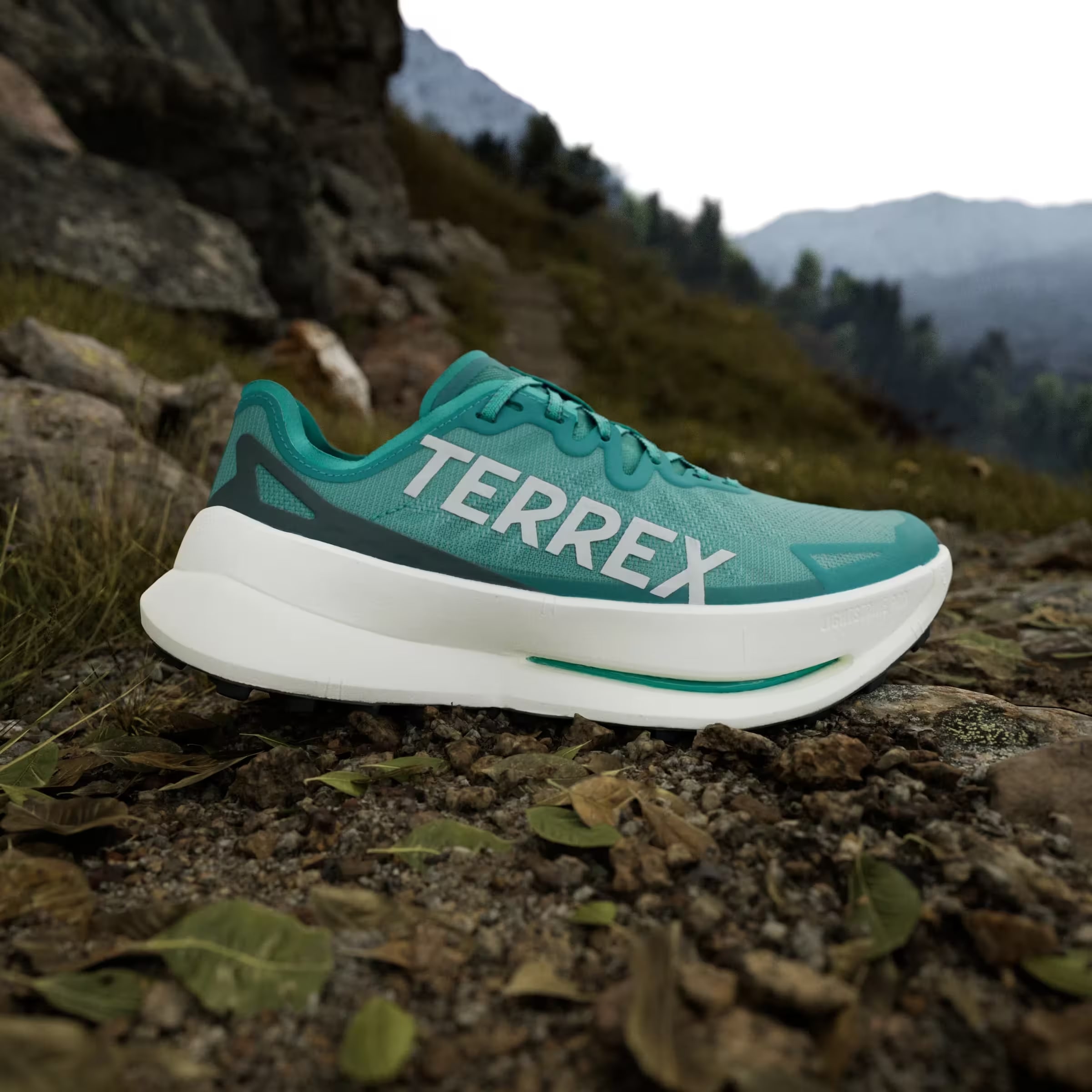 adidas Terrex Agravic Speed Ultra Trail Pure Teal Grey One Aurora Ivy