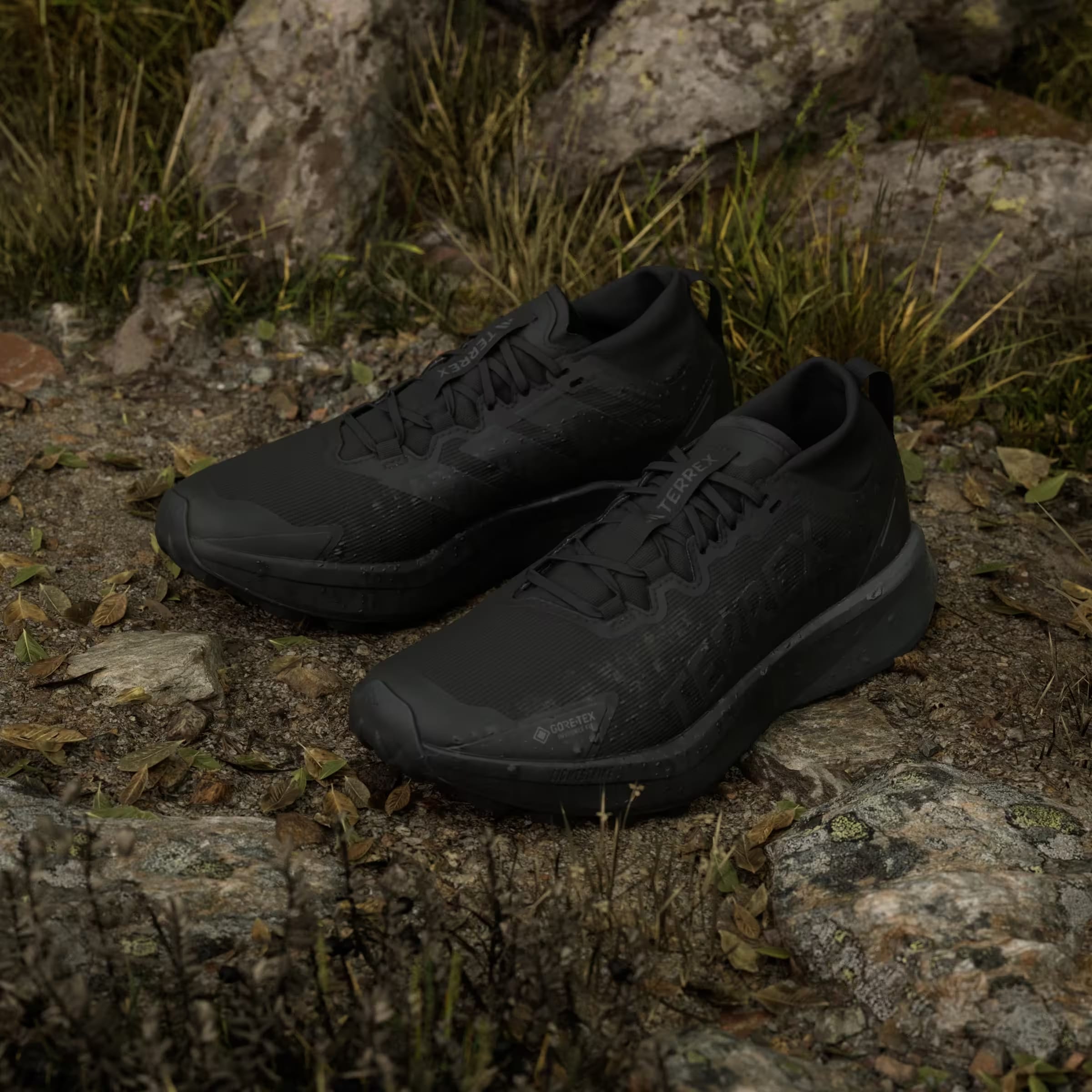 adidas Terrex Agravic Gore-Tex Trail Core Black Grey Six