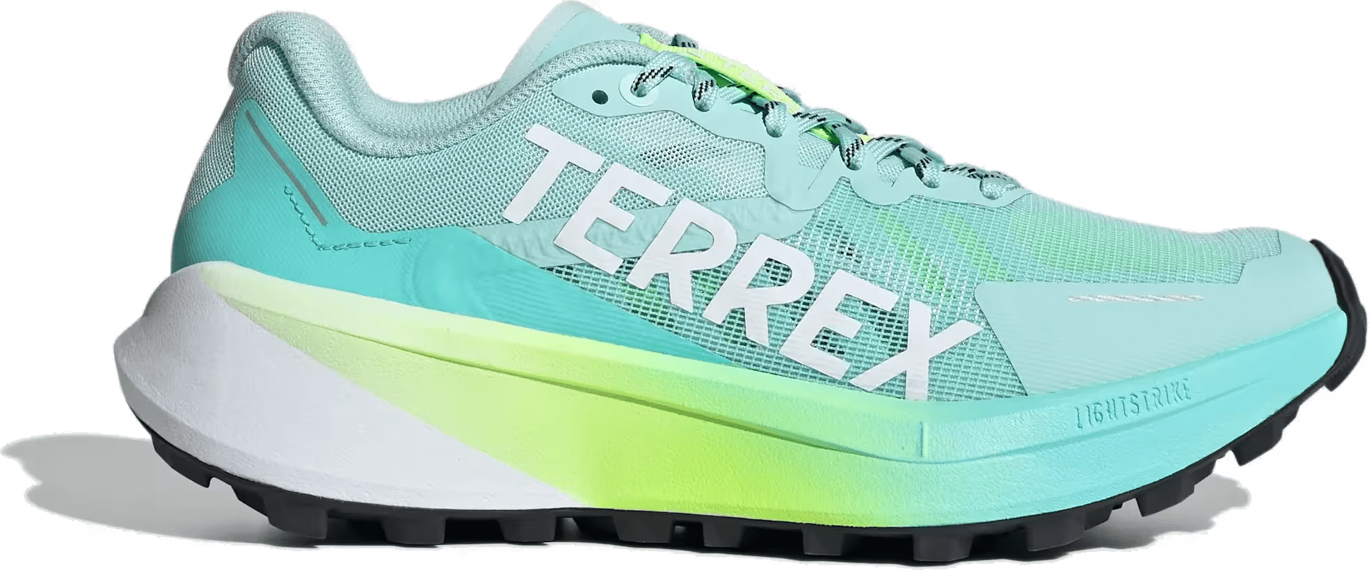 adidas Terrex Agravic 3 Trail Semi Flash Aqua Cloud White Lucid Lemon (Women's)
