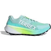 adidas Terrex Agravic 3 Trail Semi Flash Aqua Cloud White Lucid Lemon (Women's)