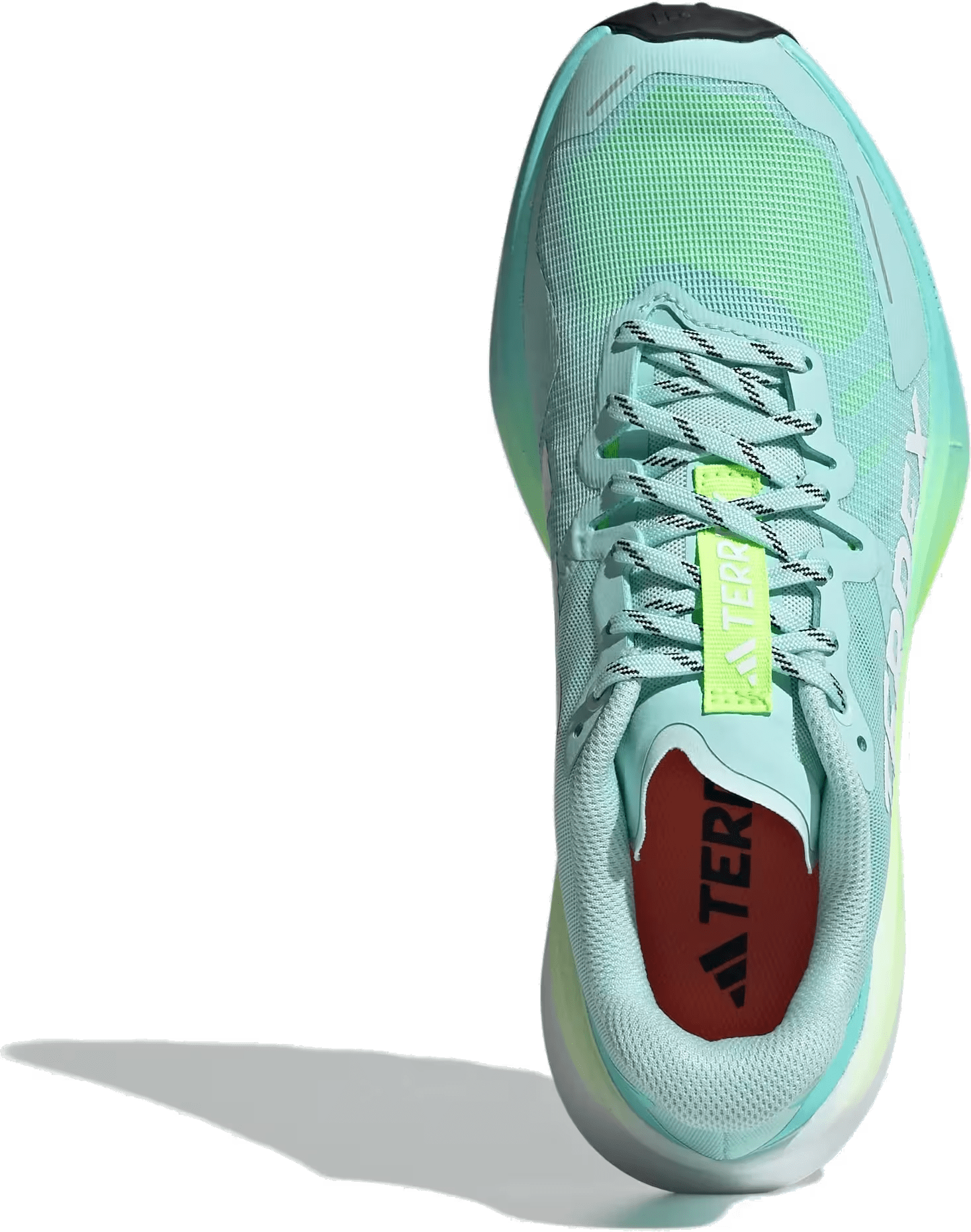 adidas Terrex Agravic 3 Trail Semi Flash Aqua Cloud White Lucid Lemon (Women's)