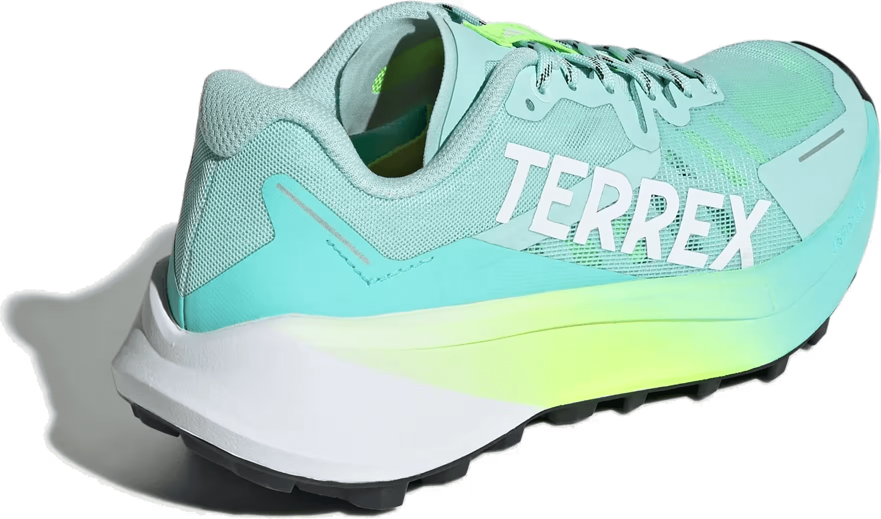 adidas Terrex Agravic 3 Trail Semi Flash Aqua Cloud White Lucid Lemon (Women's)