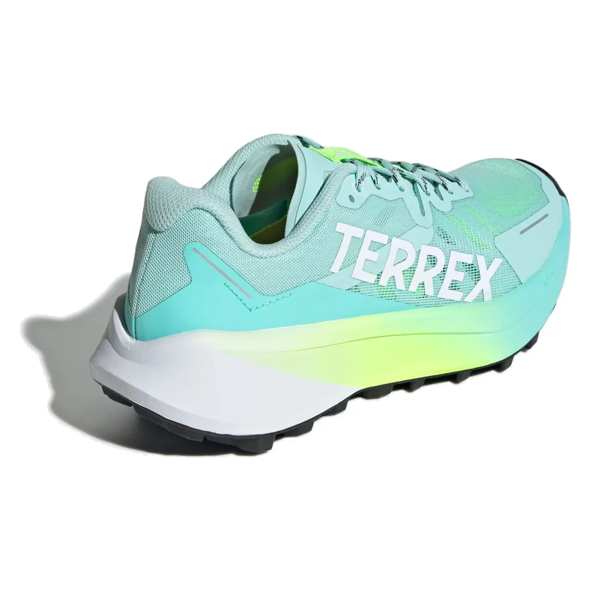 adidas Terrex Agravic 3 Trail Semi Flash Aqua Cloud White Lucid Lemon (Women's)