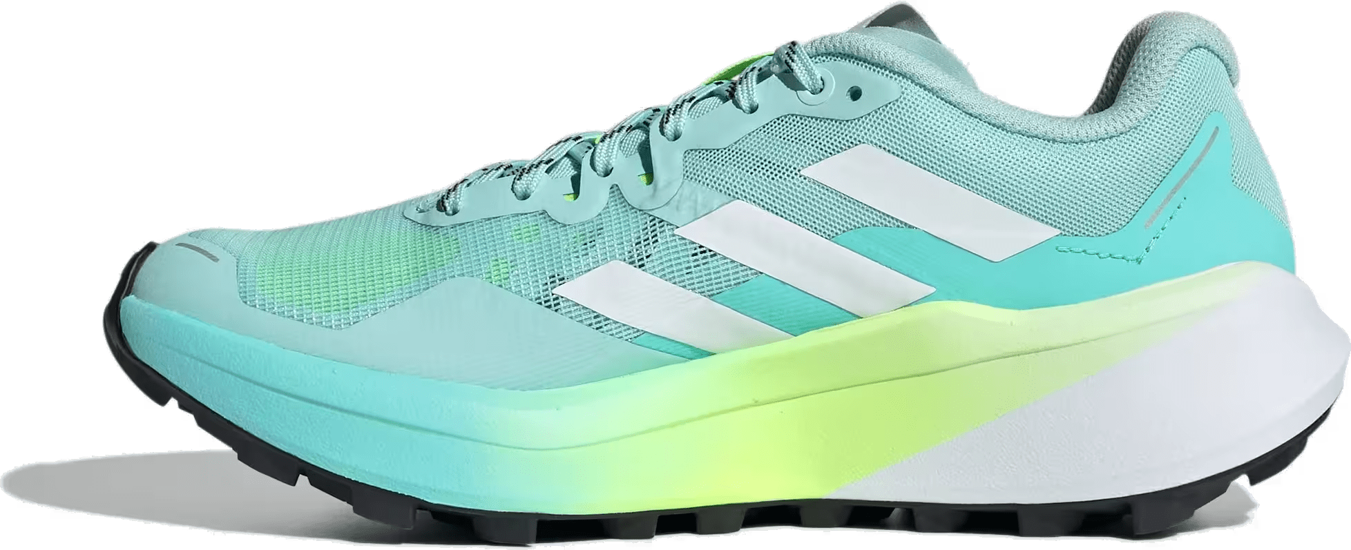 adidas Terrex Agravic 3 Trail Semi Flash Aqua Cloud White Lucid Lemon (Women's)