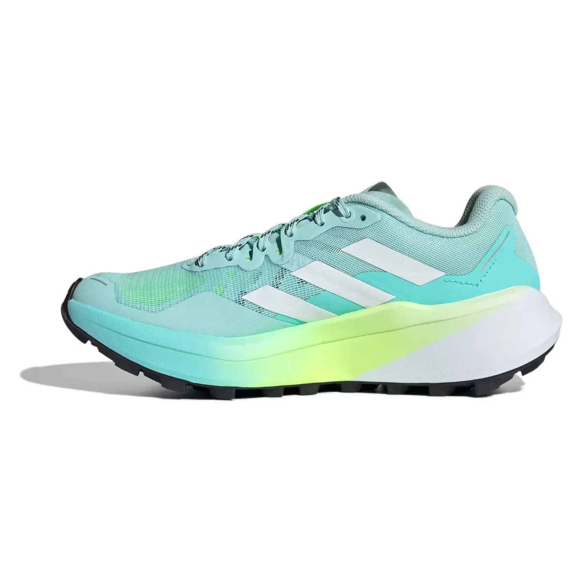 adidas Terrex Agravic 3 Trail Semi Flash Aqua Cloud White Lucid Lemon (Women's)