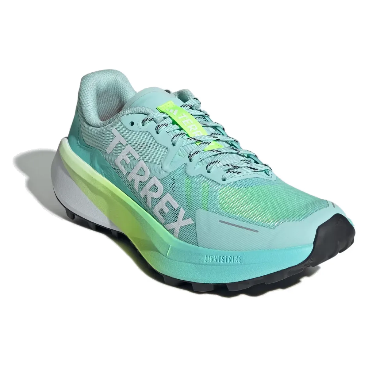 adidas Terrex Agravic 3 Trail Semi Flash Aqua Cloud White Lucid Lemon (Women's)