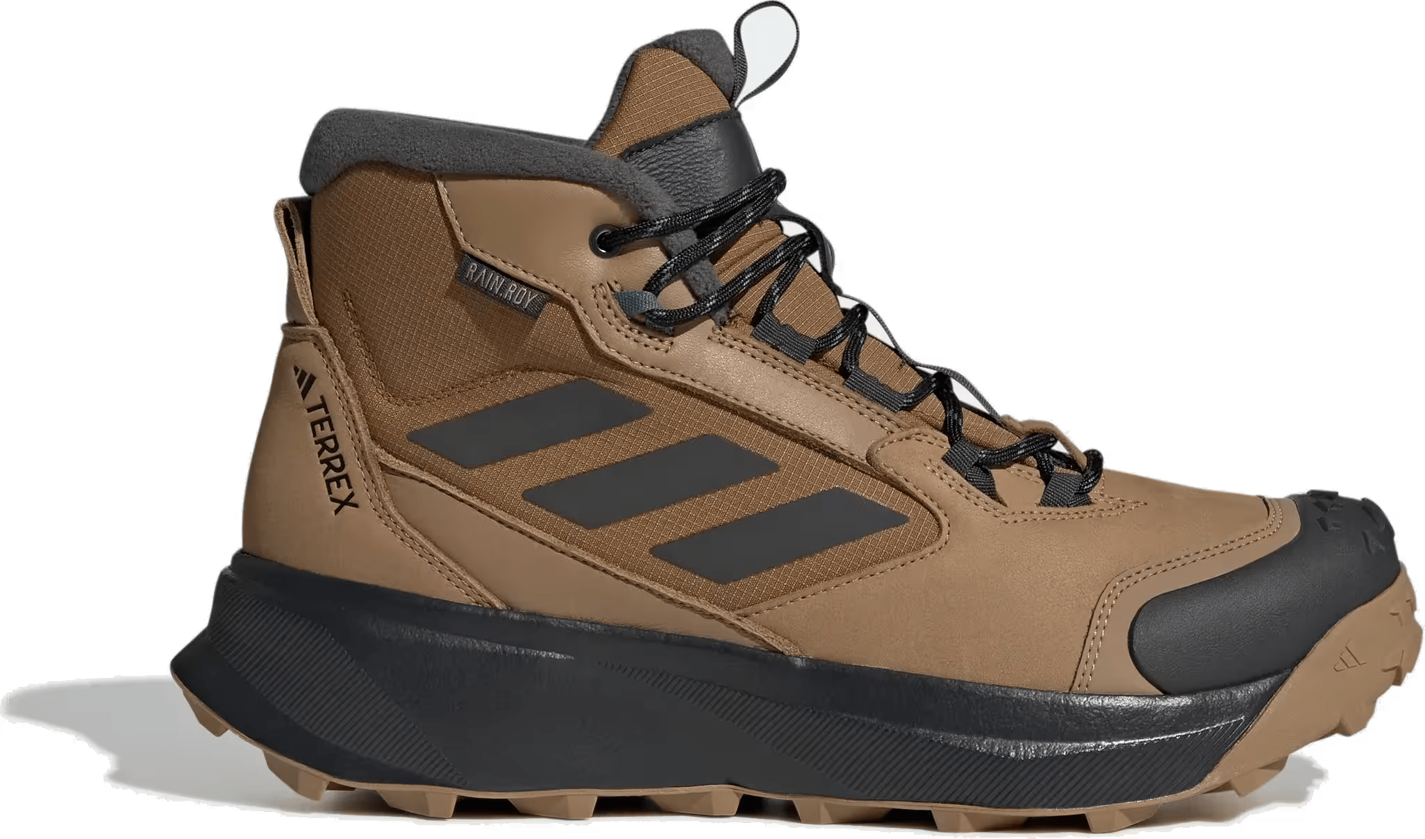 adidas Terrex Winter Leather Mid Cut Rain.RDY Cold.RDY Cardboard Carbon Bronze Strata