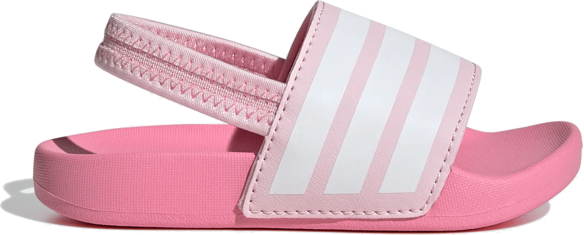adidas Adilette Estrap Slides Clear Pink Cloud White Bliss Pink (TD)