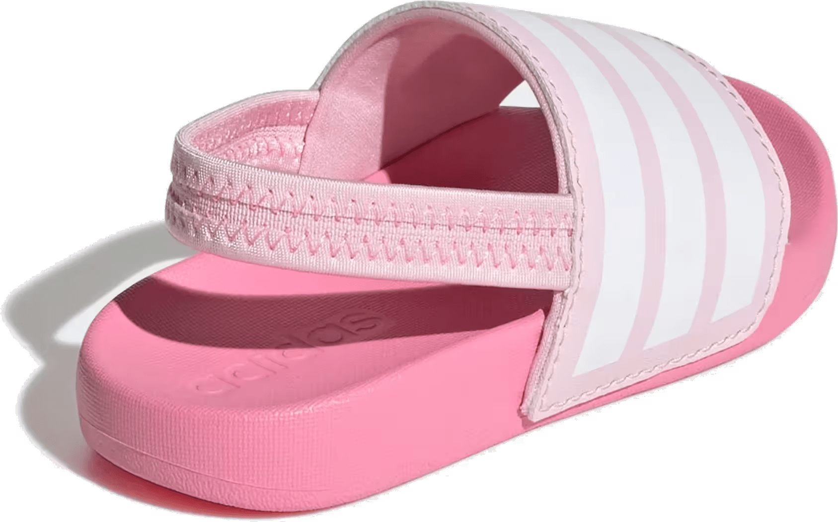 adidas Adilette Estrap Slides Clear Pink Cloud White Bliss Pink (TD)