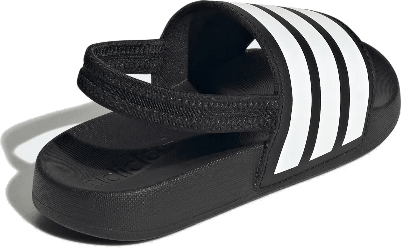 adidas Adilette Estrap Slides Core Black Cloud White (PS)
