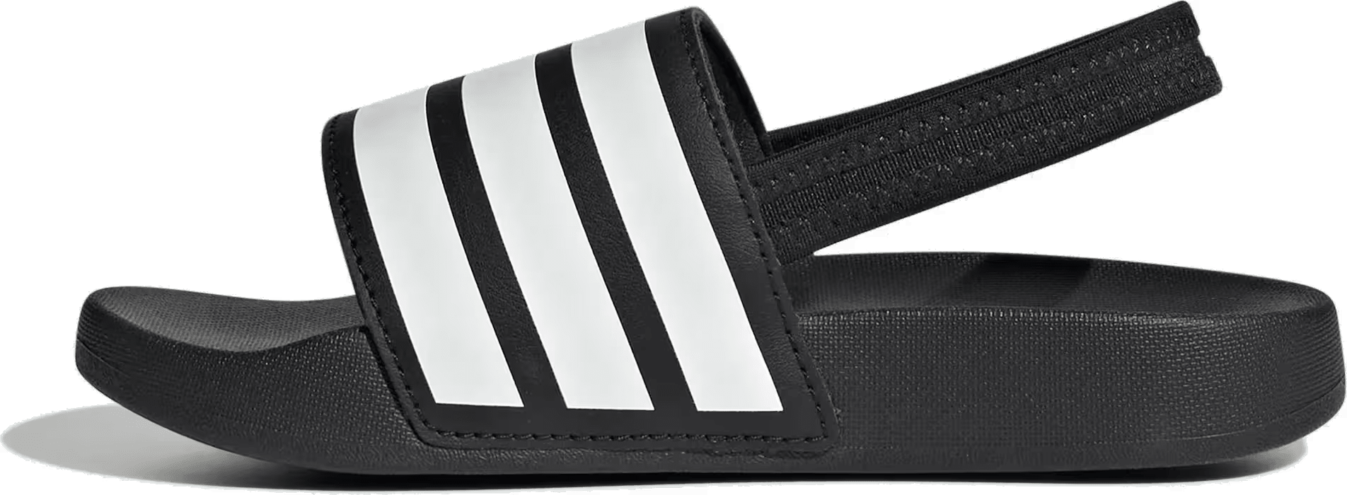 adidas Adilette Estrap Slides Core Black Cloud White (PS)
