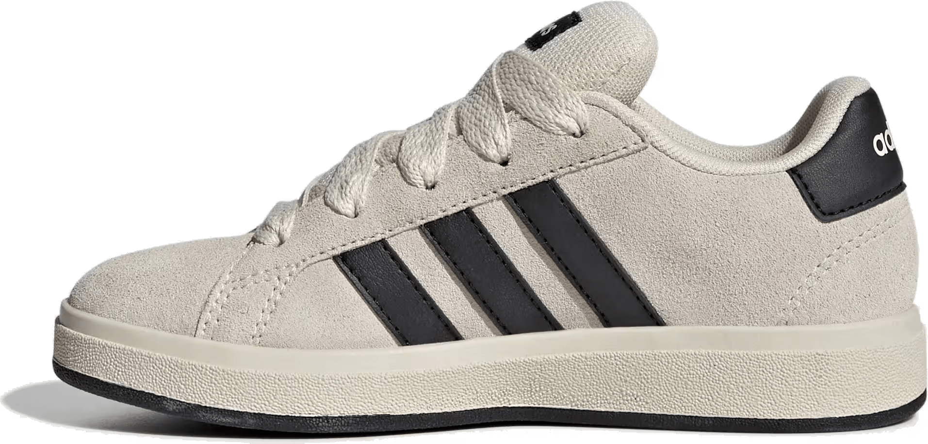 adidas Grand Court 00s Wonder White Core Black Cloud White (GS)