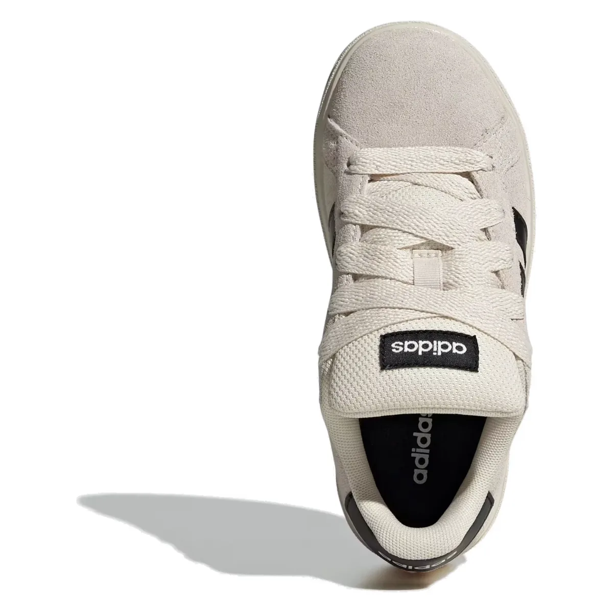 adidas Grand Court 00s Wonder White Core Black Cloud White (GS)