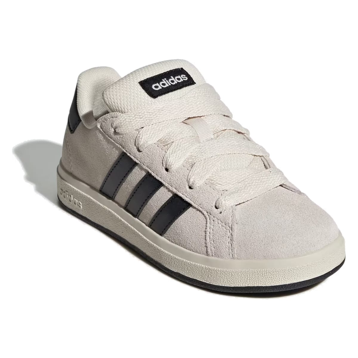 adidas Grand Court 00s Wonder White Core Black Cloud White (GS)