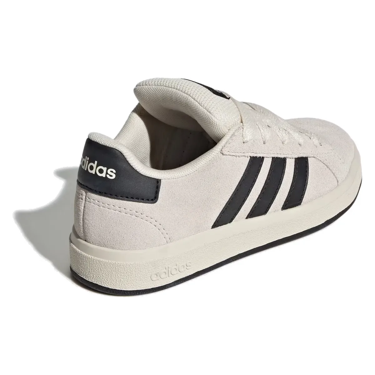 adidas Grand Court 00s Wonder White Core Black Cloud White (GS)