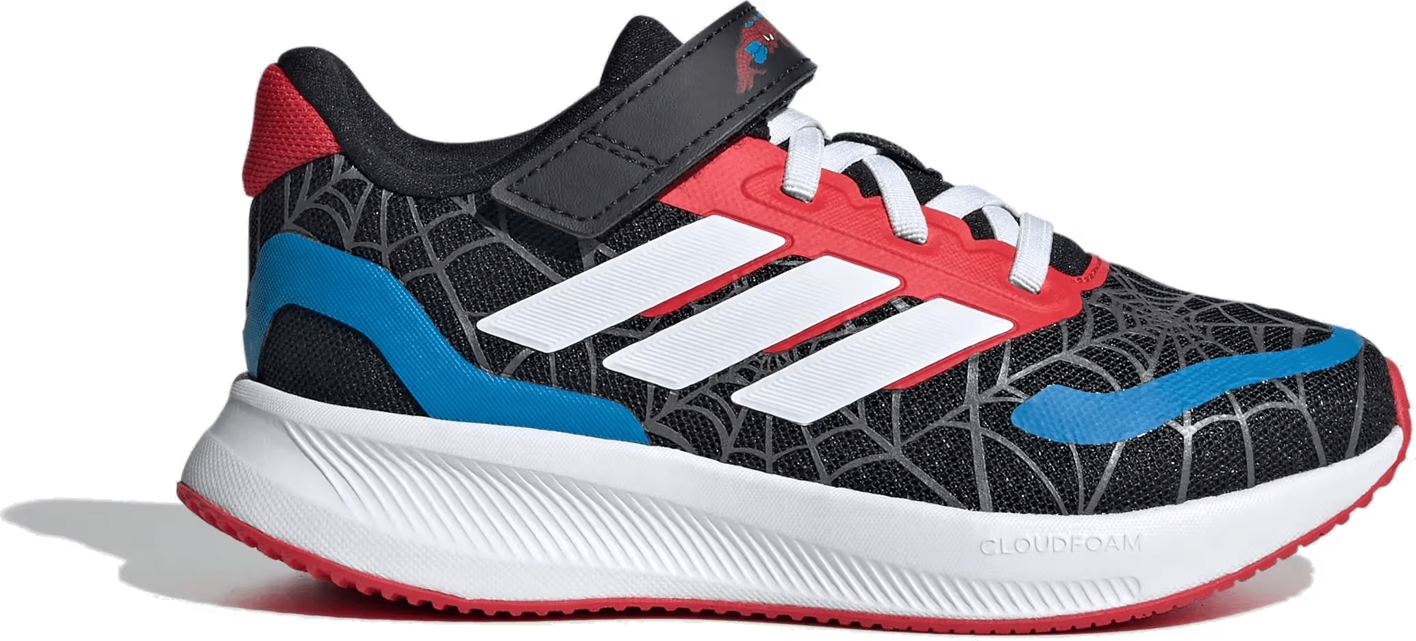 adidas Runfalcon Spider-Man Core Black Cloud White Pure Ruby (PS)