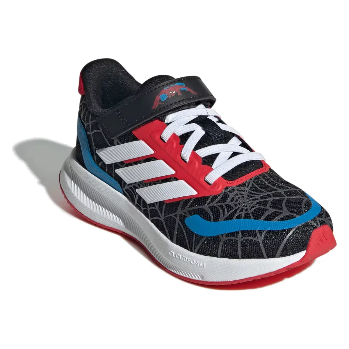 adidas Runfalcon Spider-Man Core Black Cloud White Pure Ruby (PS)