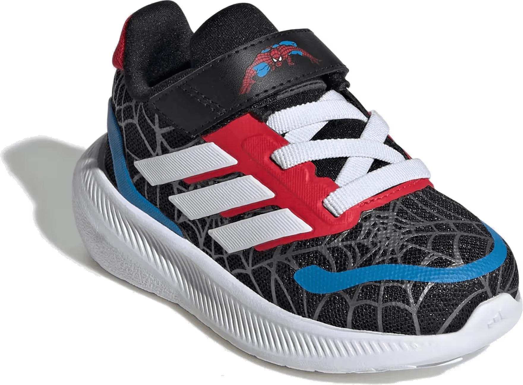 adidas Runfalcon Spider-Man Core Black Cloud White Pure Ruby (TD)