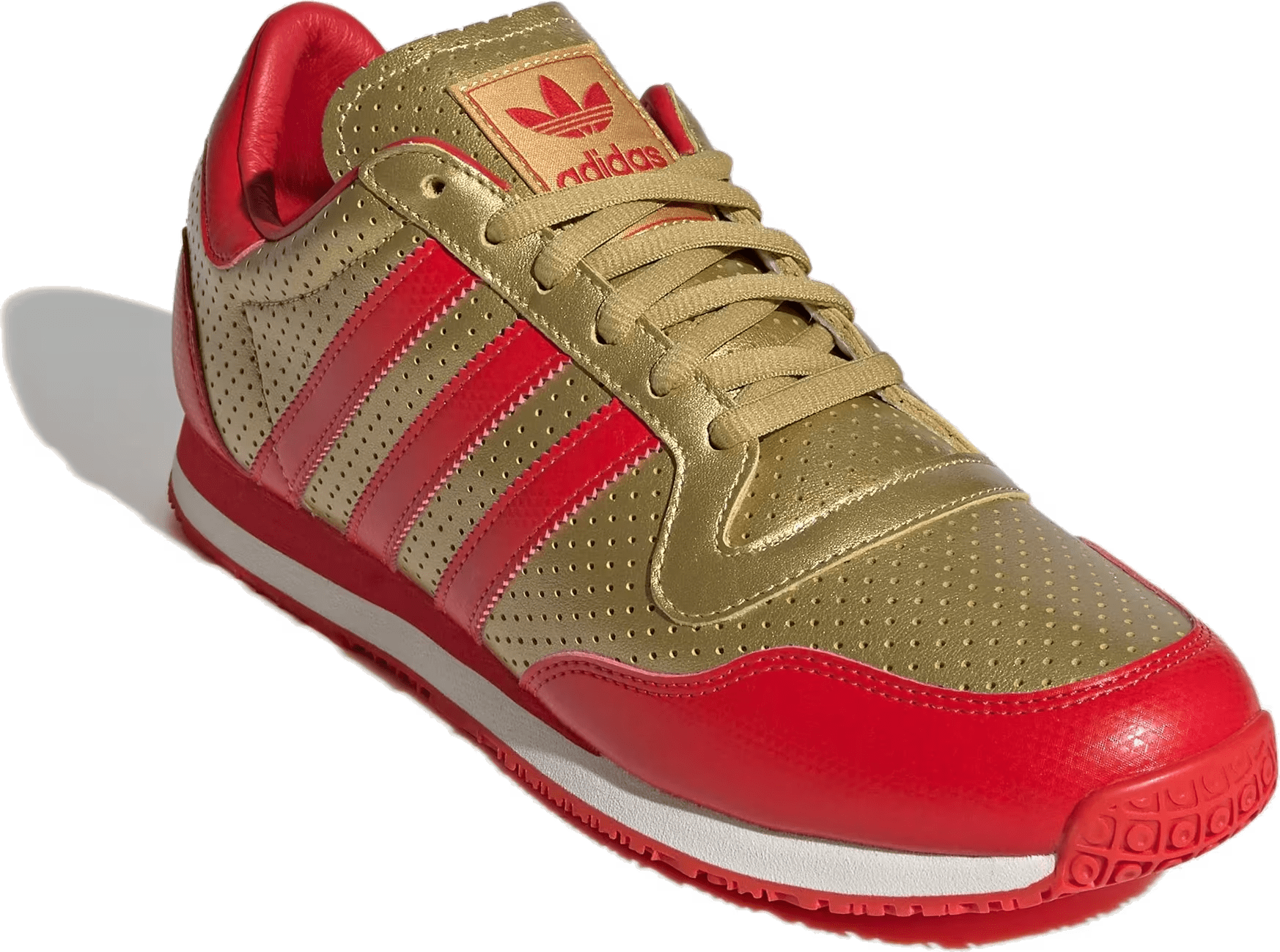 Adidas Galaxy OG "Gold Metallic Red"