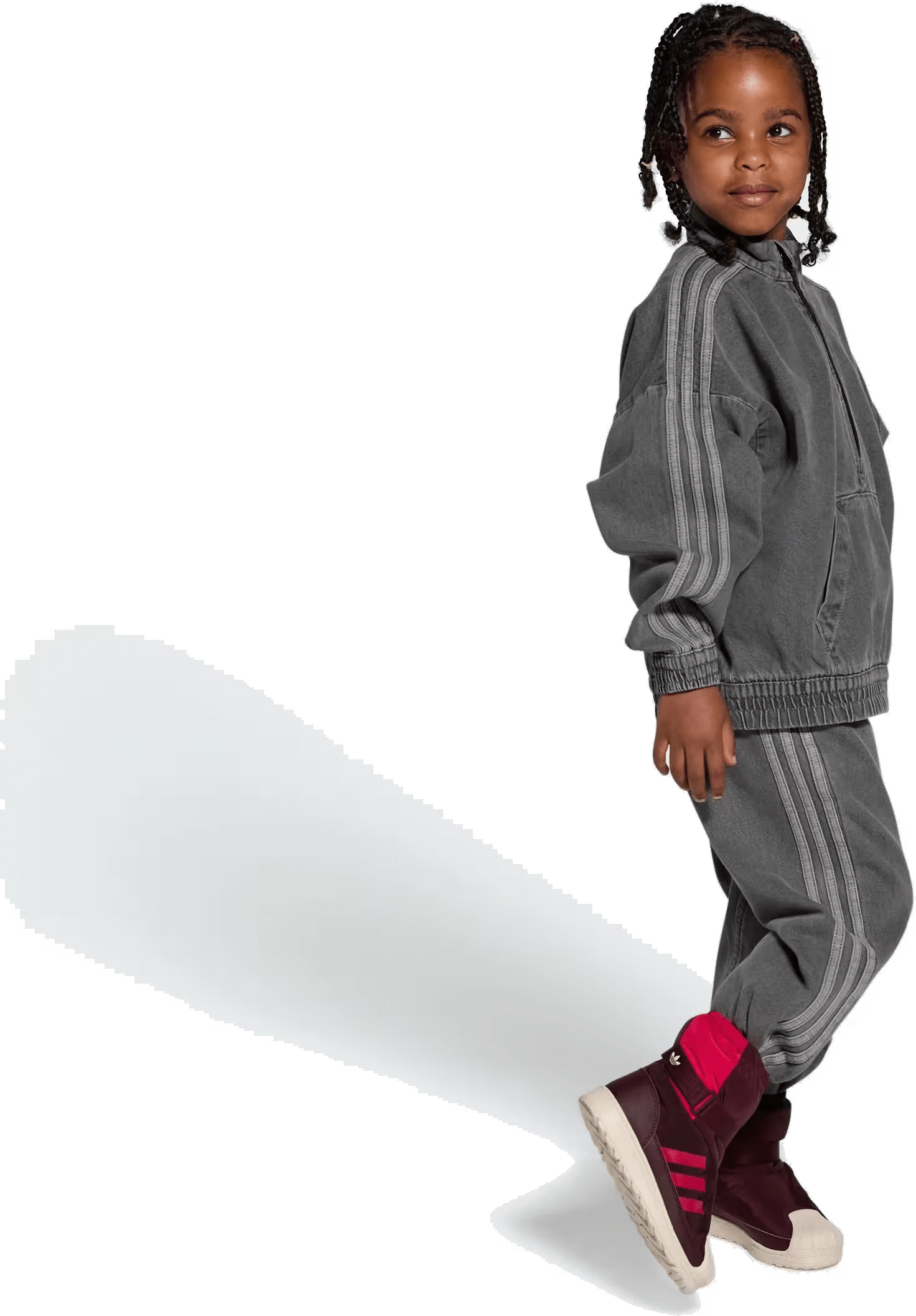 adidas Superstar 360 Winterized Boot Maroon Wonder White (PS)