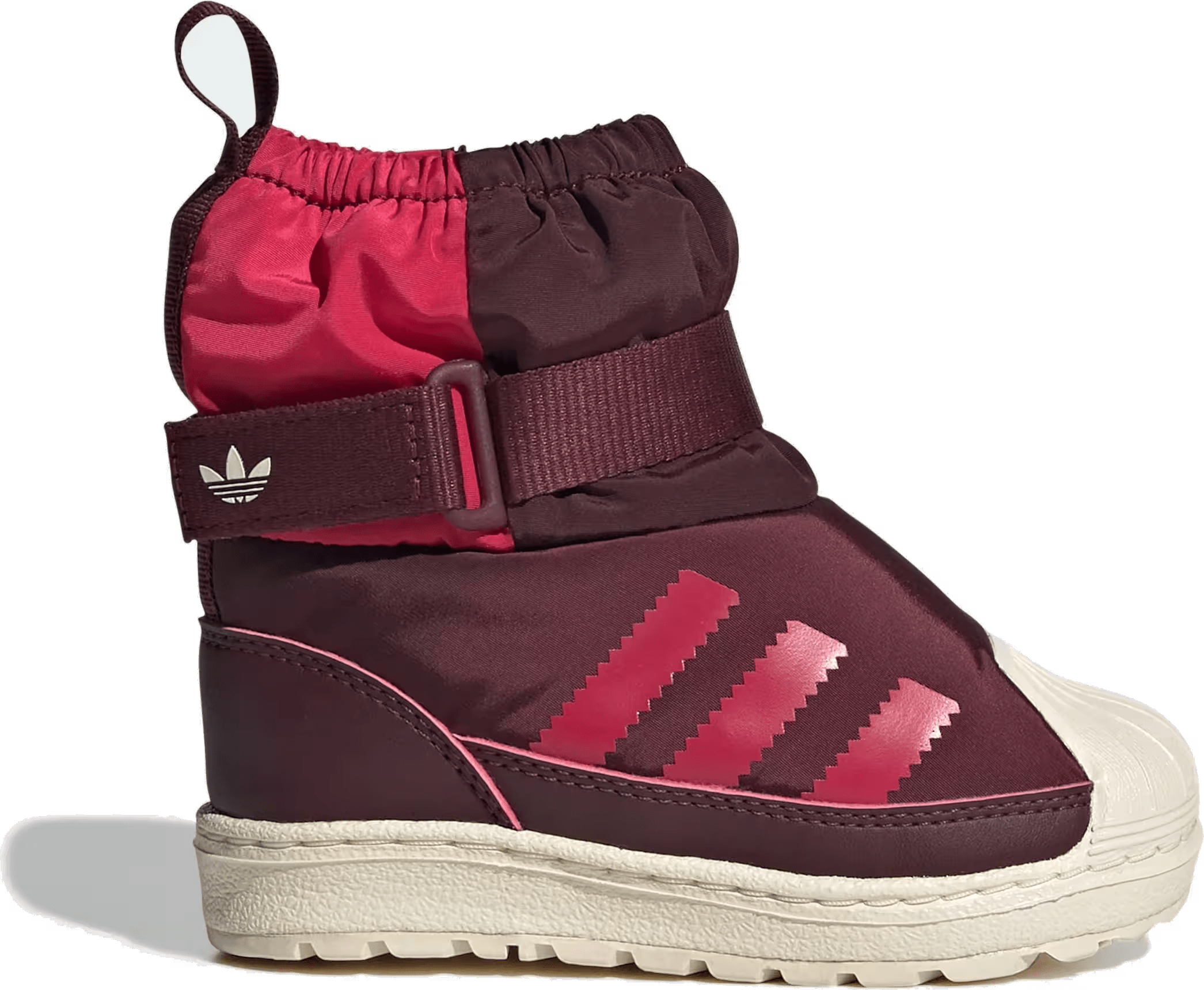 adidas Superstar 360 Boot Maroon Wonder White (TD)
