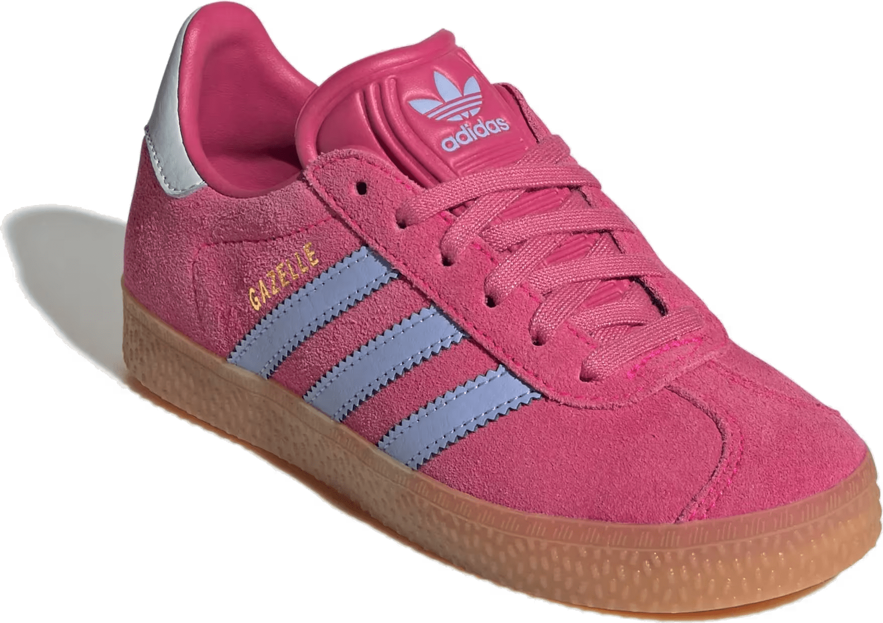 adidas Gazelle Shock Pink Blue Spark Halo Blue (PS)