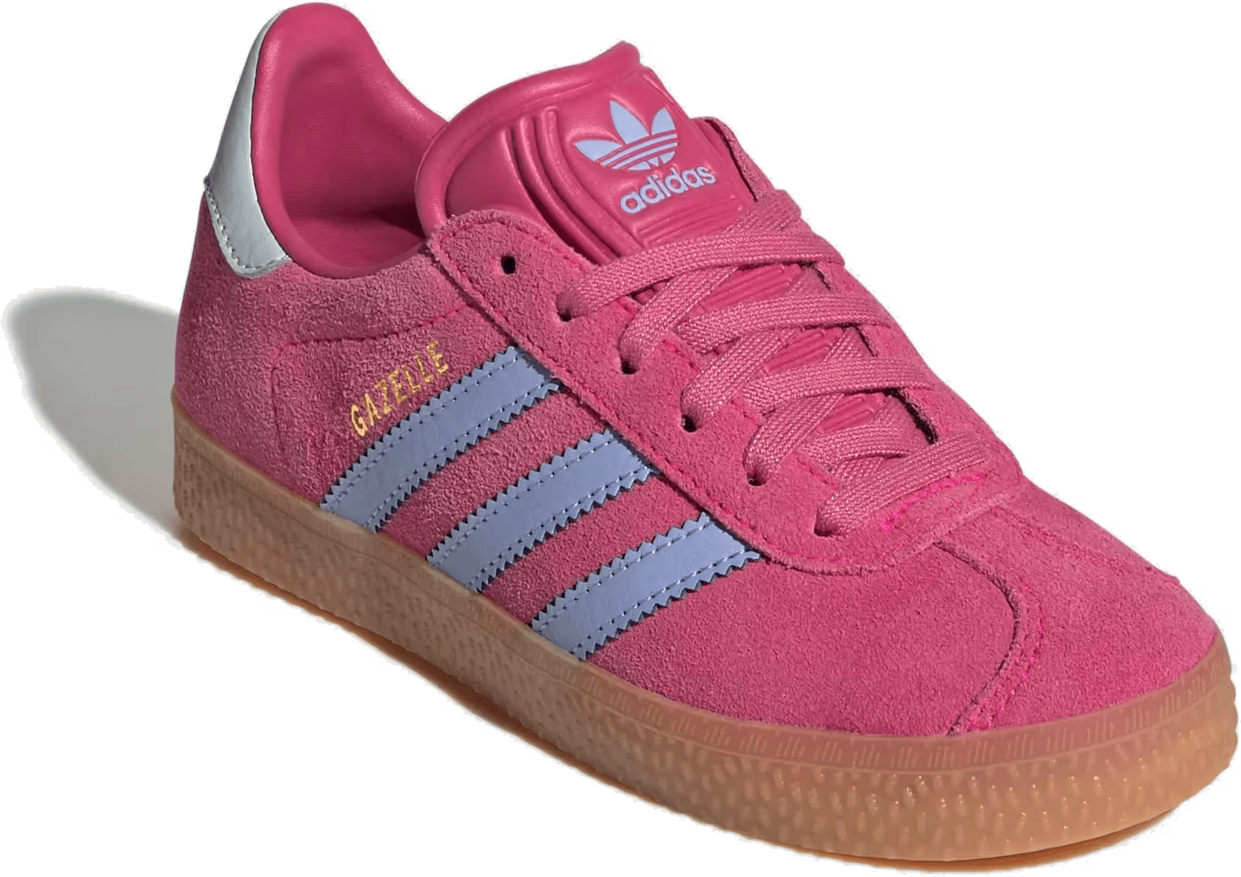 adidas Gazelle Shock Pink Blue Spark Halo Blue (PS)
