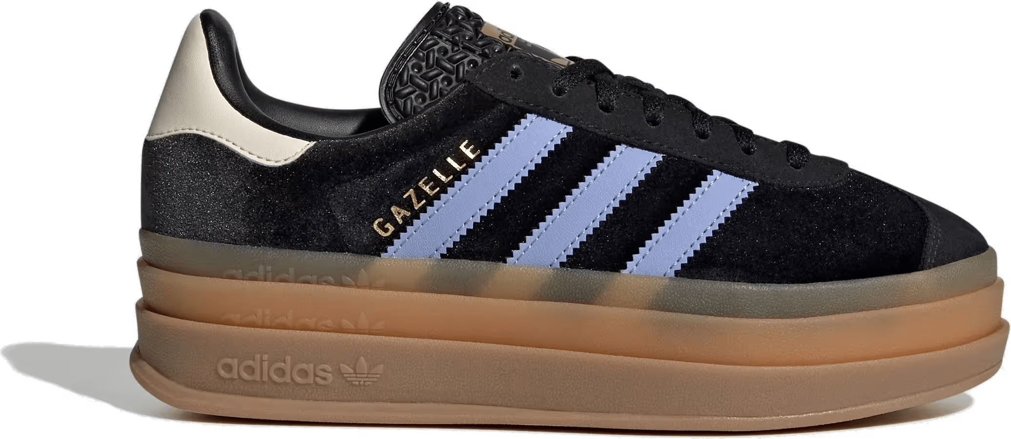 adidas Gazelle Bold Black Blue Spark (GS)