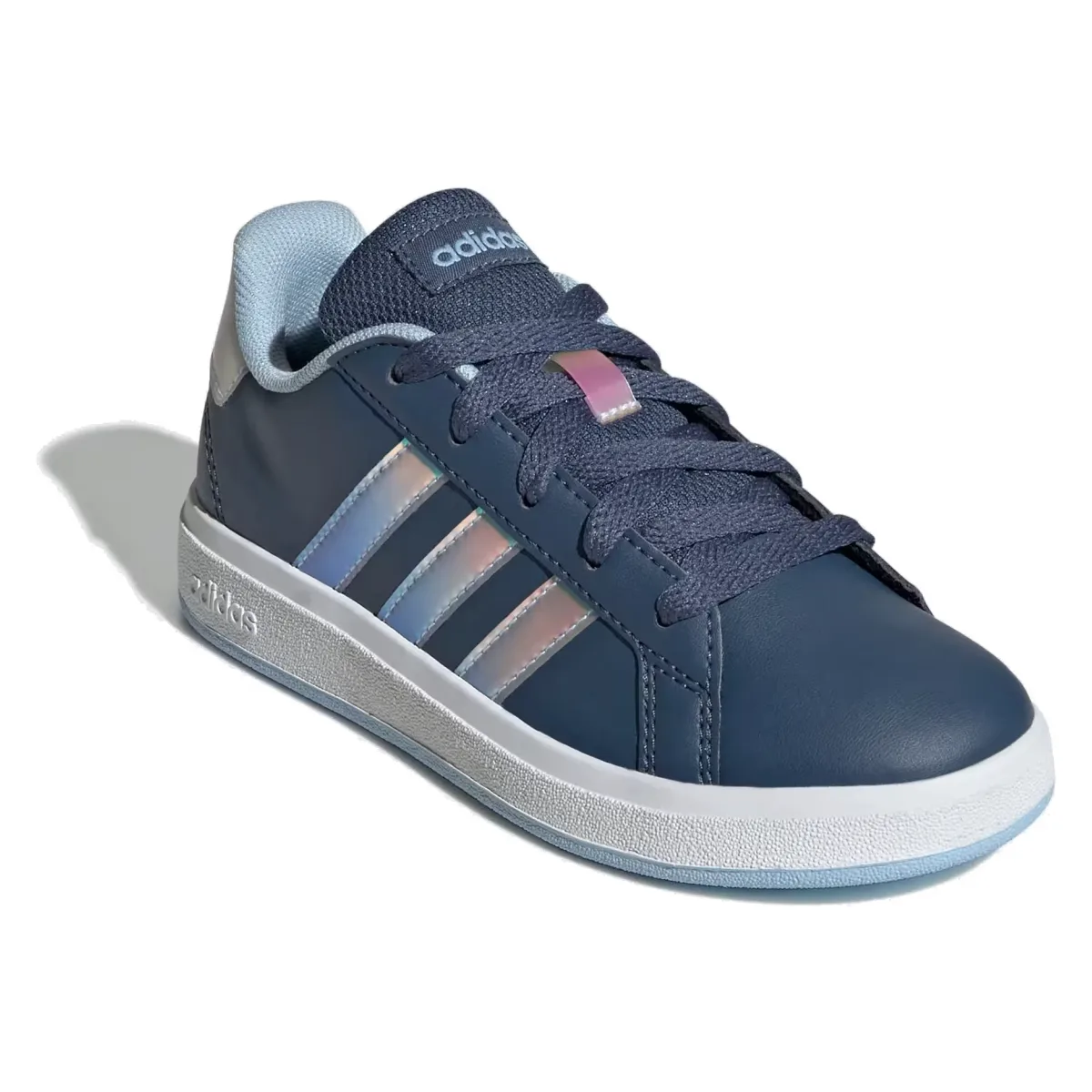 adidas Grand Court Lifestyle Preloved Ink Cloud White Clear Sky (GS)