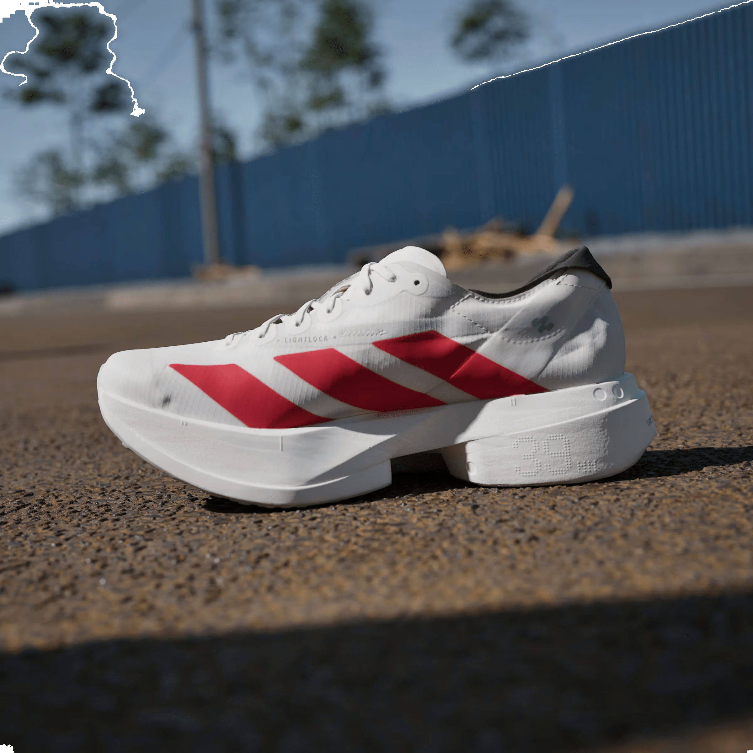 adidas Adizero Adios Pro 4 Off White Better Scarlet Core Black (Women's)