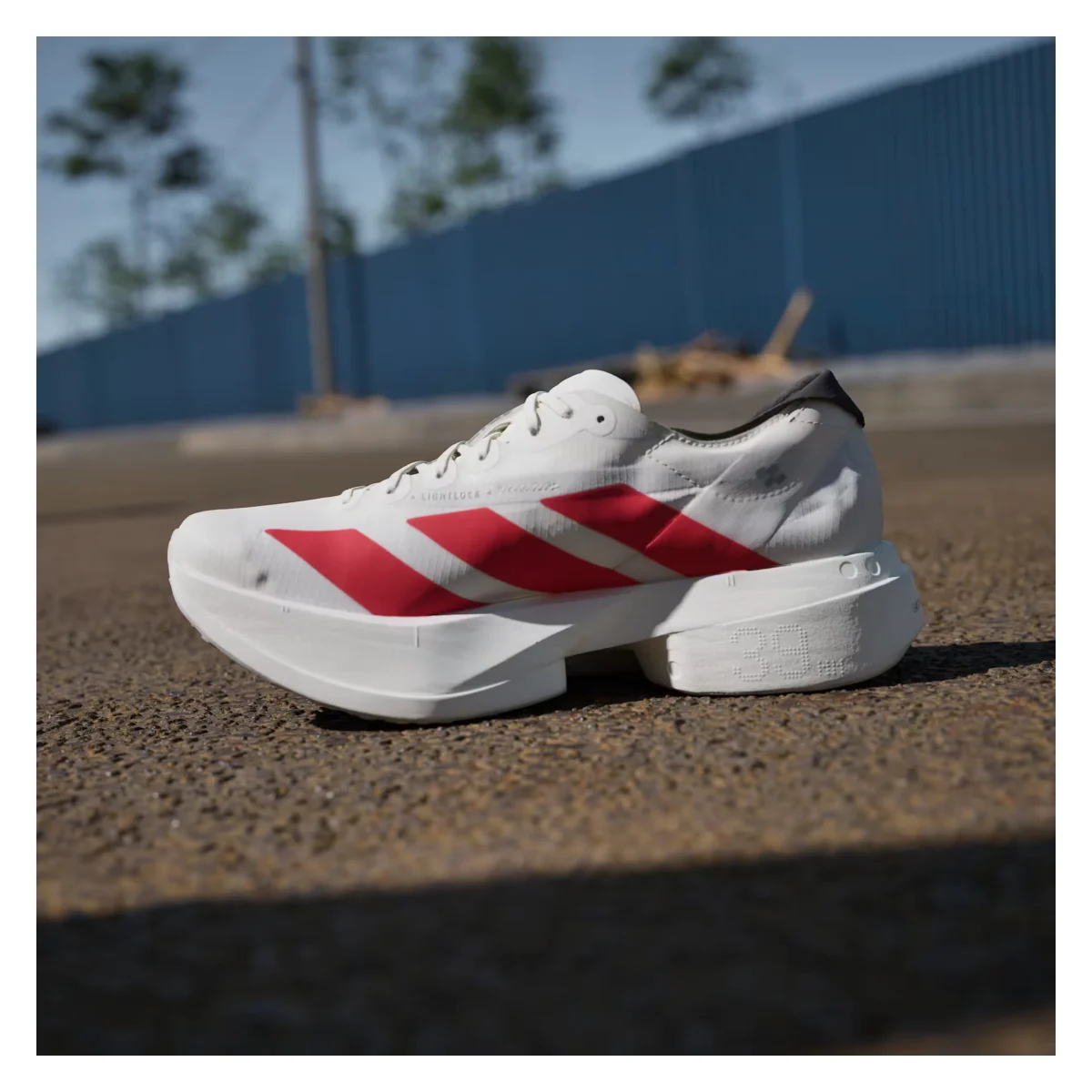adidas Adizero Adios Pro 4 Off White Better Scarlet Core Black (Women's)
