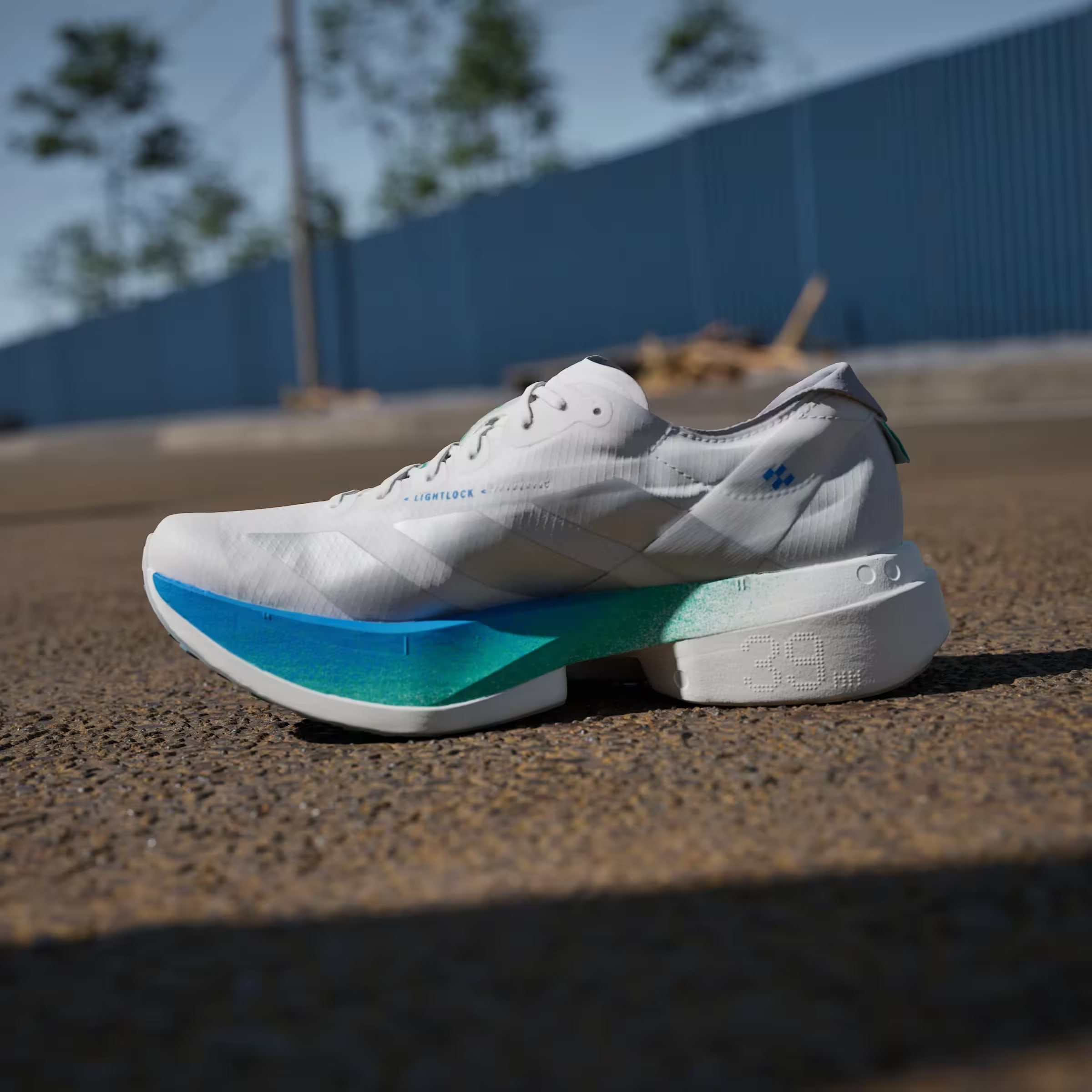 adidas Adizero Adios Pro 4 Crystal White Matte Silver Glory Green (Women's)