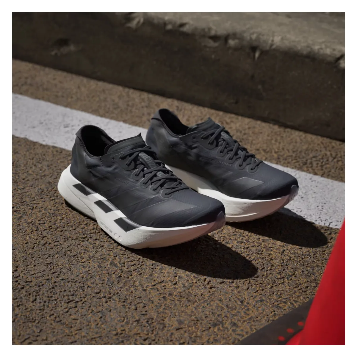 adidas Adizero Adios Pro 4 Core Black Grey Five (Women's)