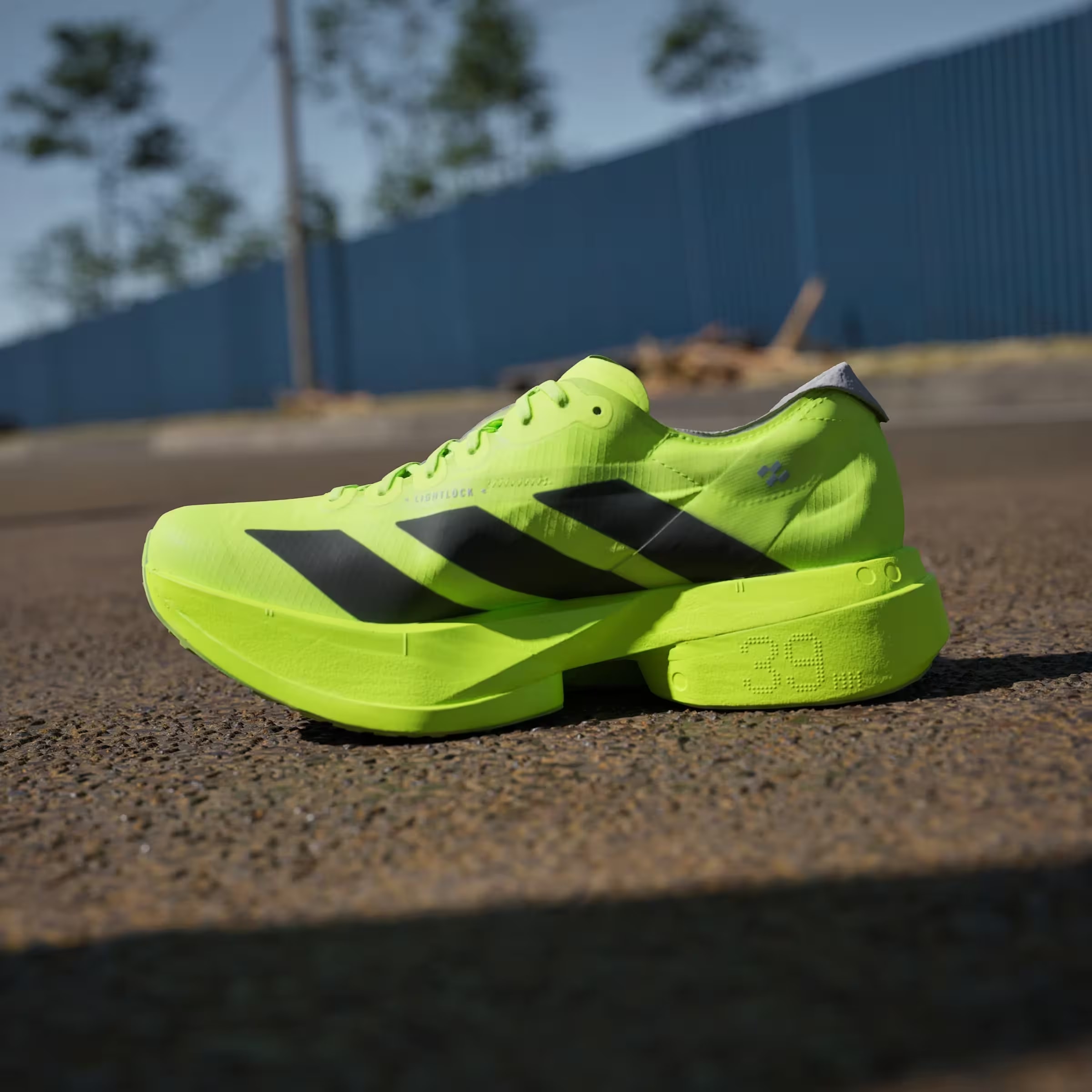 adidas Adizero Adios Pro 4 Lucid Lemon Black (Women's)