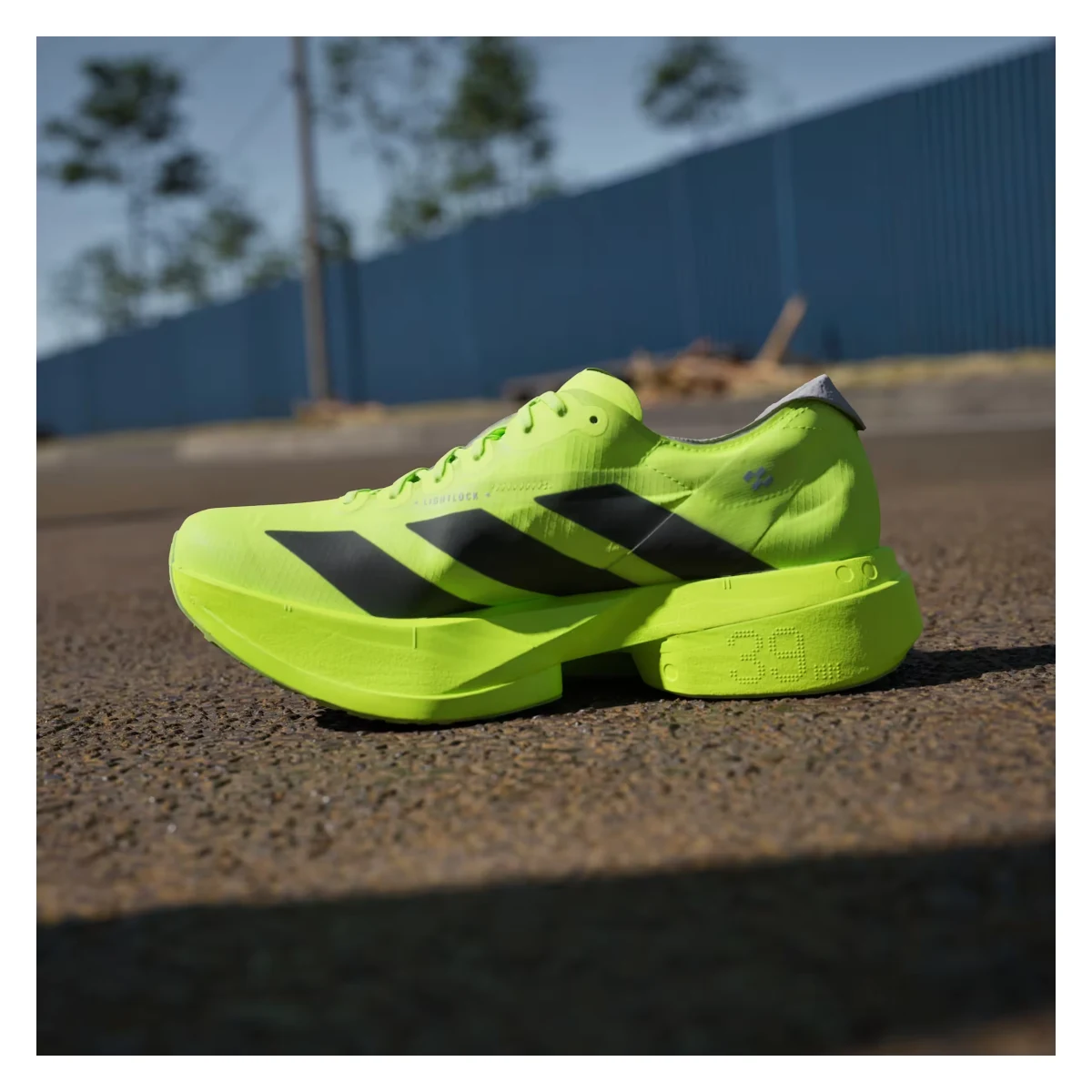 adidas Adizero Adios Pro 4 Lucid Lemon Black (Women's)