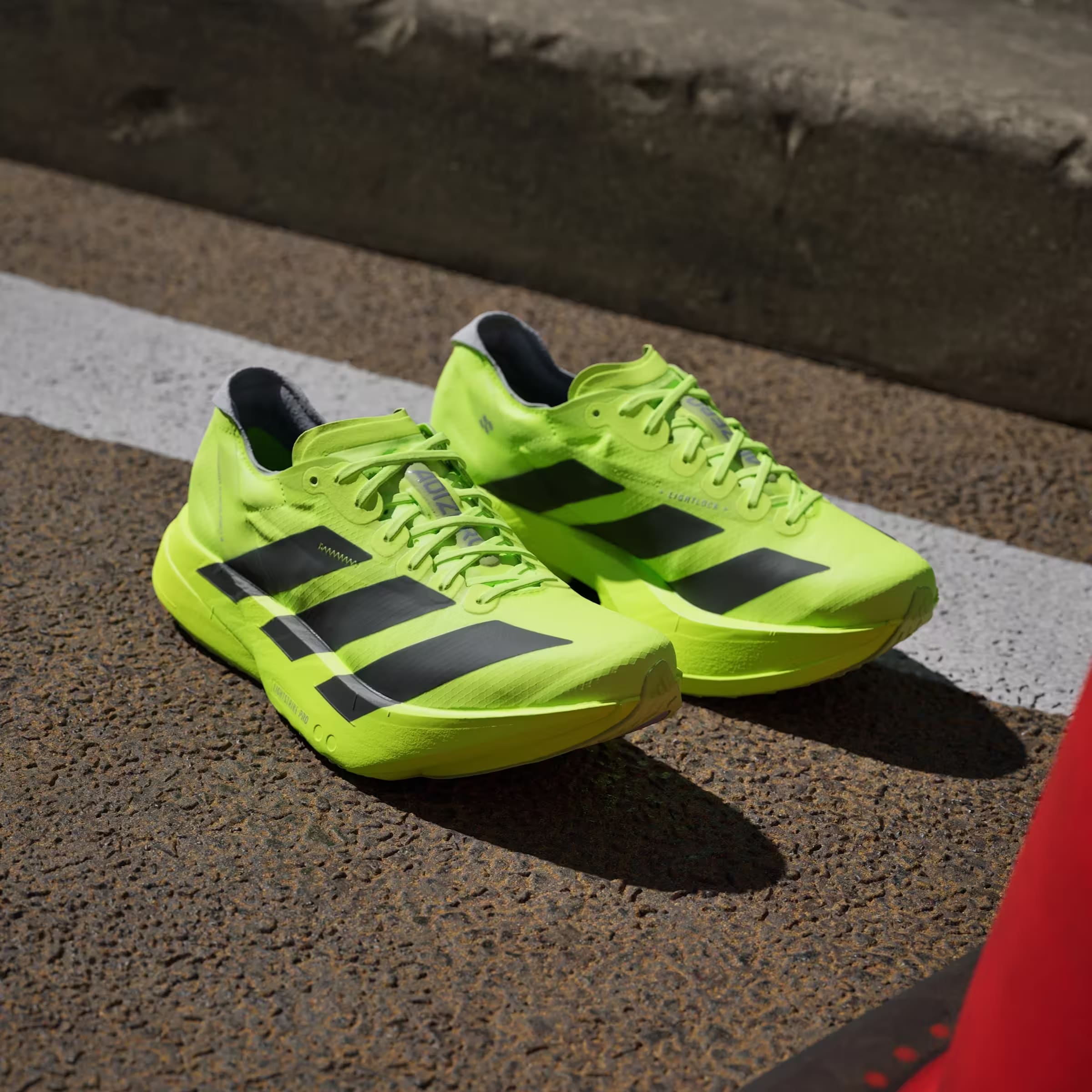 adidas Adizero Adios Pro 4 Lucid Lemon Black (Women's)