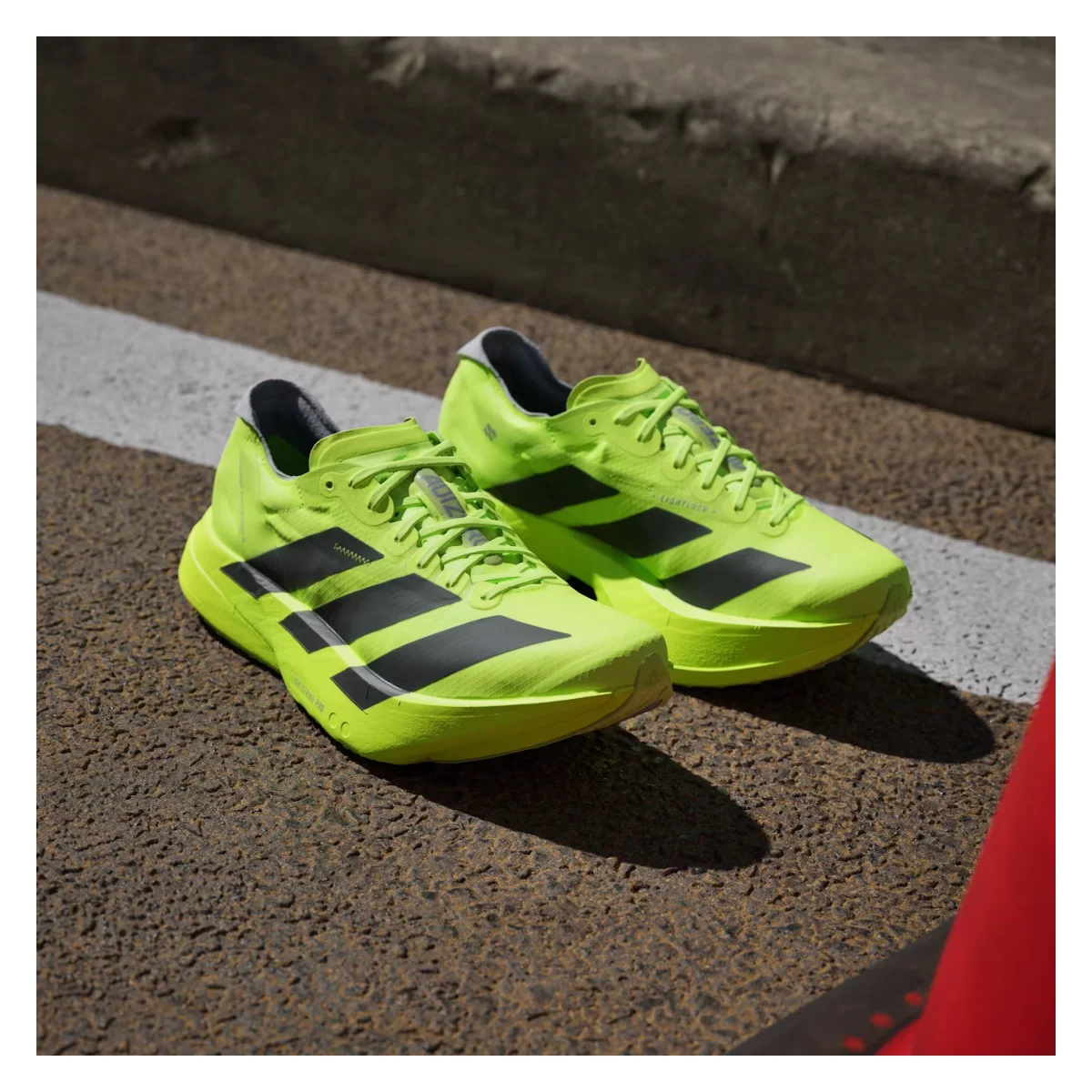 adidas Adizero Adios Pro 4 Lucid Lemon Black (Women's)