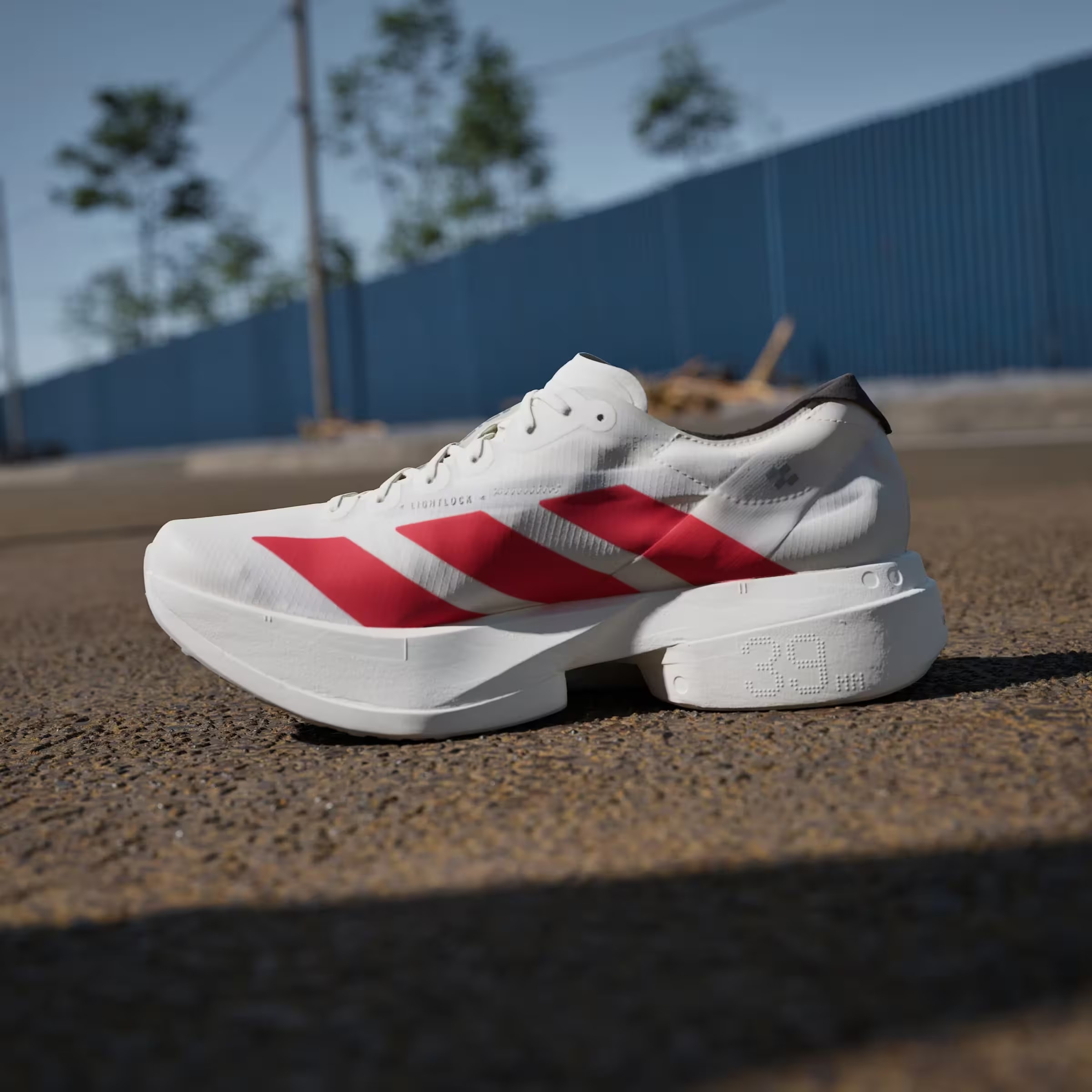 adidas Adizero Adios Pro 4 Off White Better Scarlet