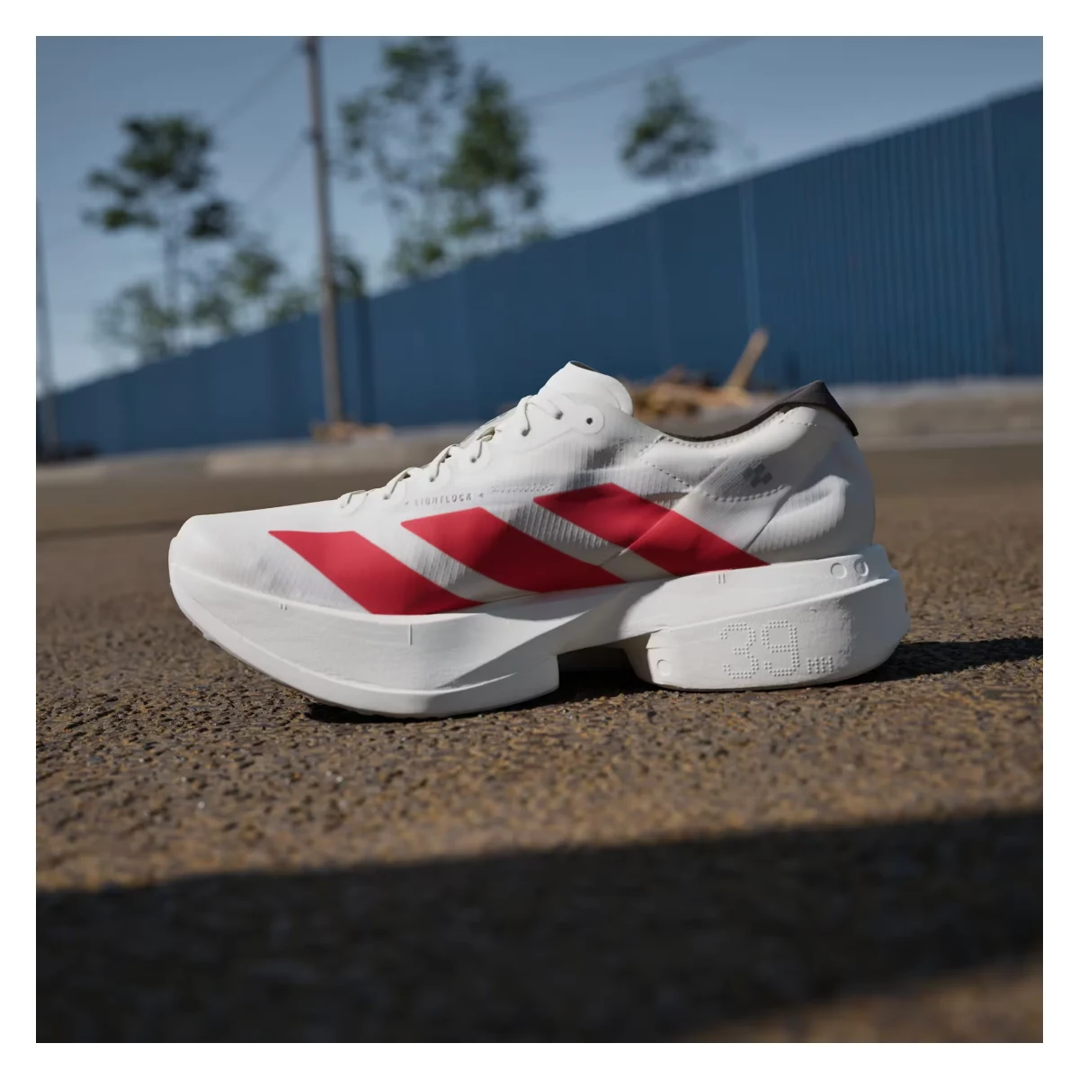 adidas Adizero Adios Pro 4 Off White Better Scarlet