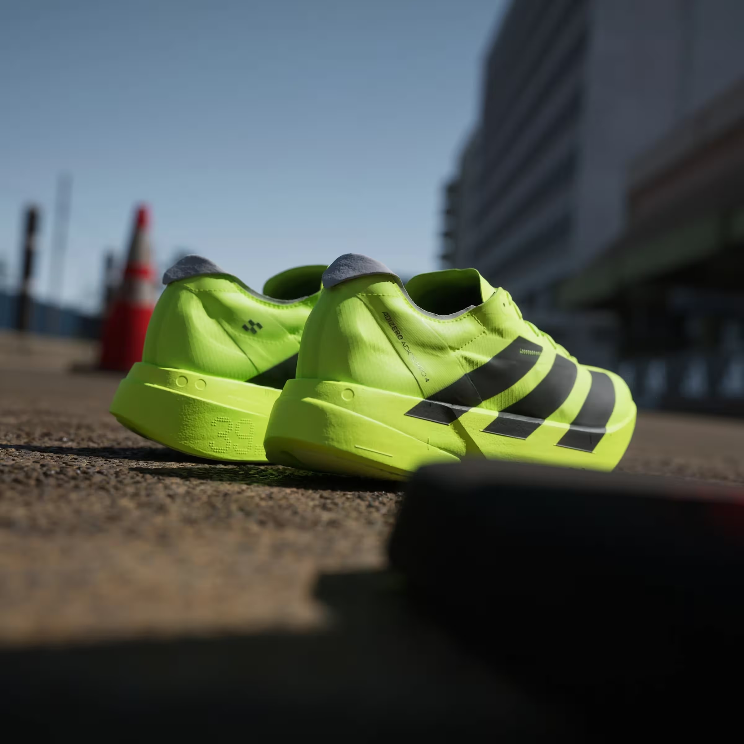 adidas Adizero Adios Pro 4 Lucid Lemon Black