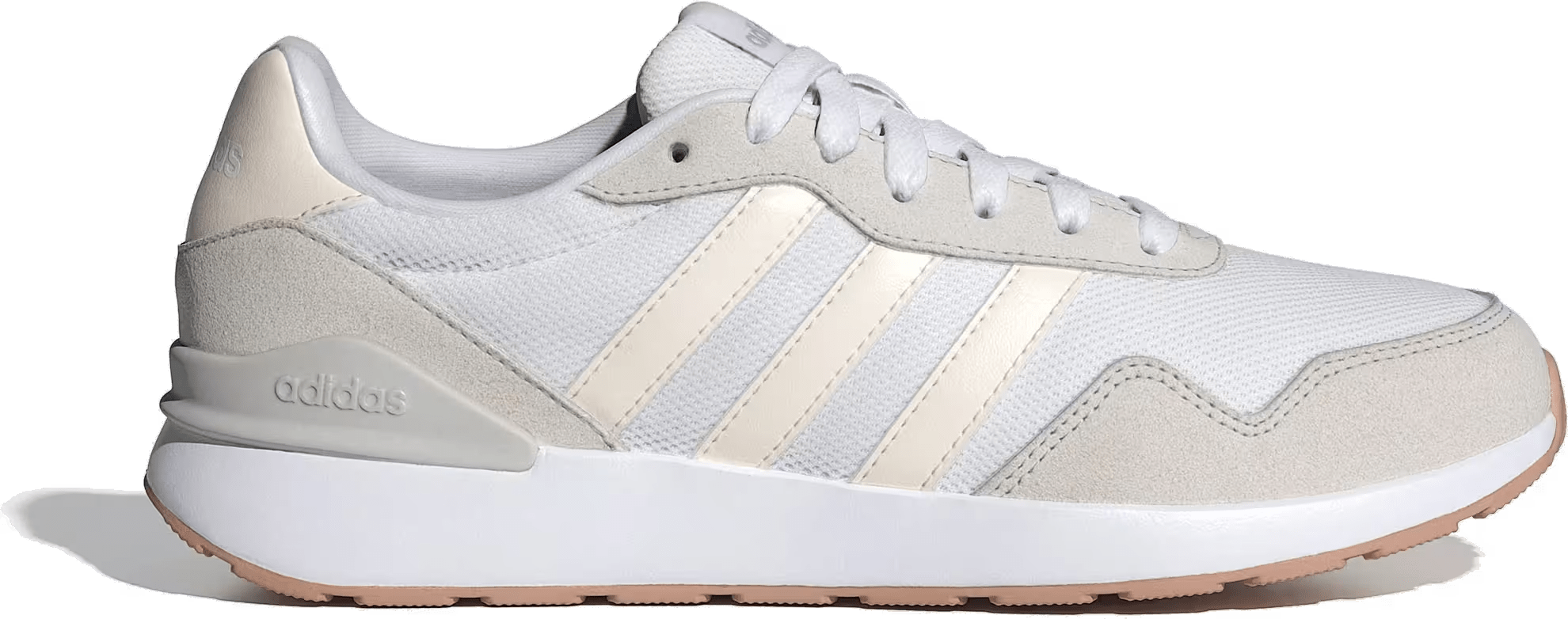 adidas Run 60s 4.0 Cloud White Chalk White Grey One (Women's)