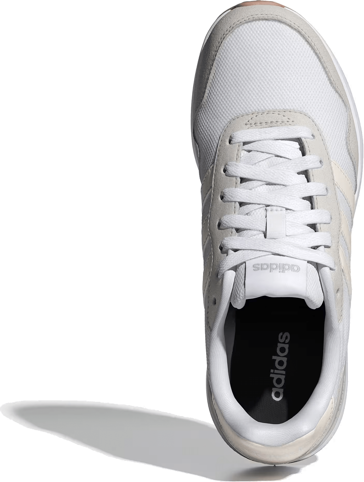 adidas Run 60s 4.0 Cloud White Chalk White Grey One (Women's)