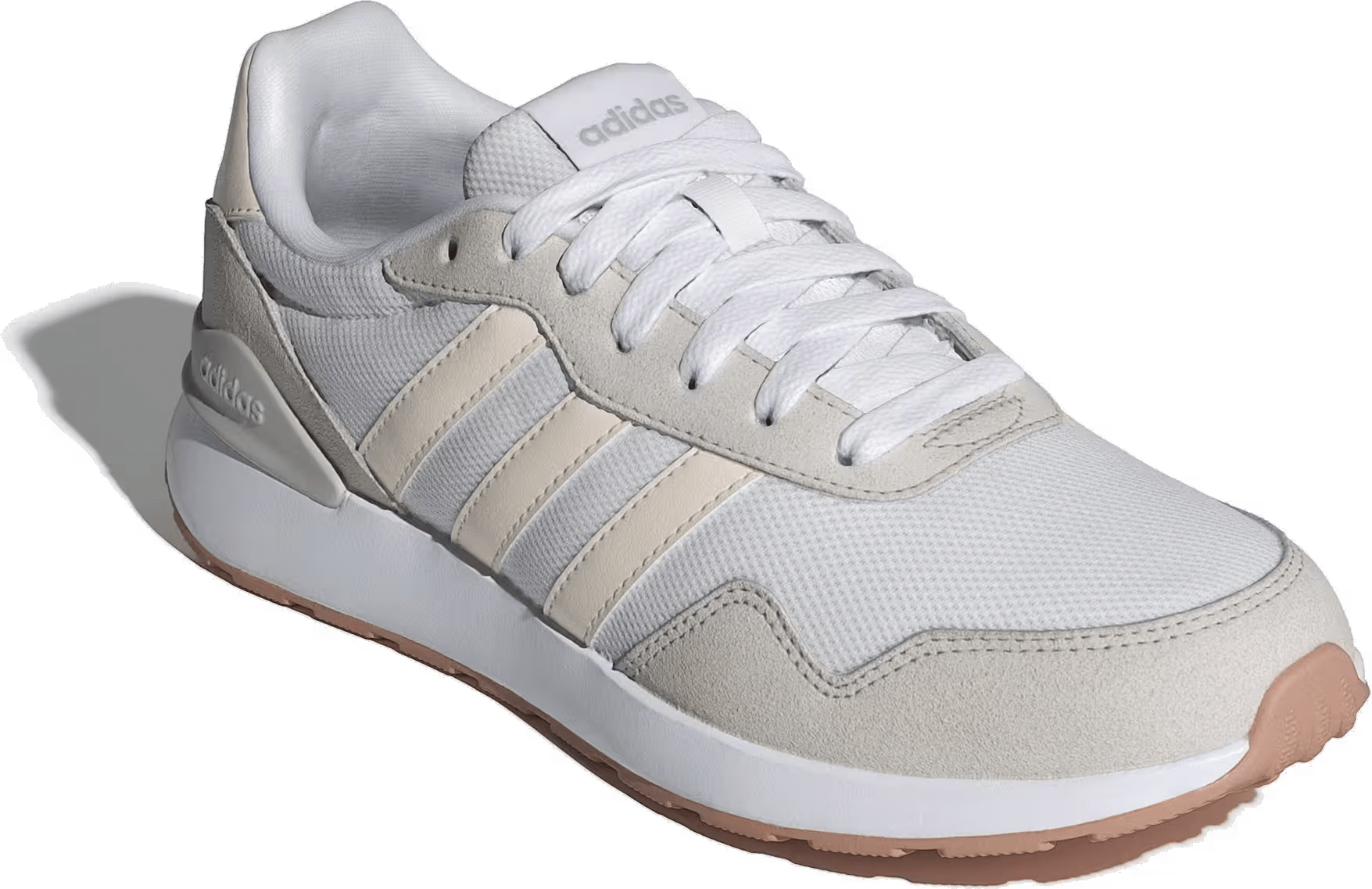 adidas Run 60s 4.0 Cloud White Chalk White Grey One (Women's)