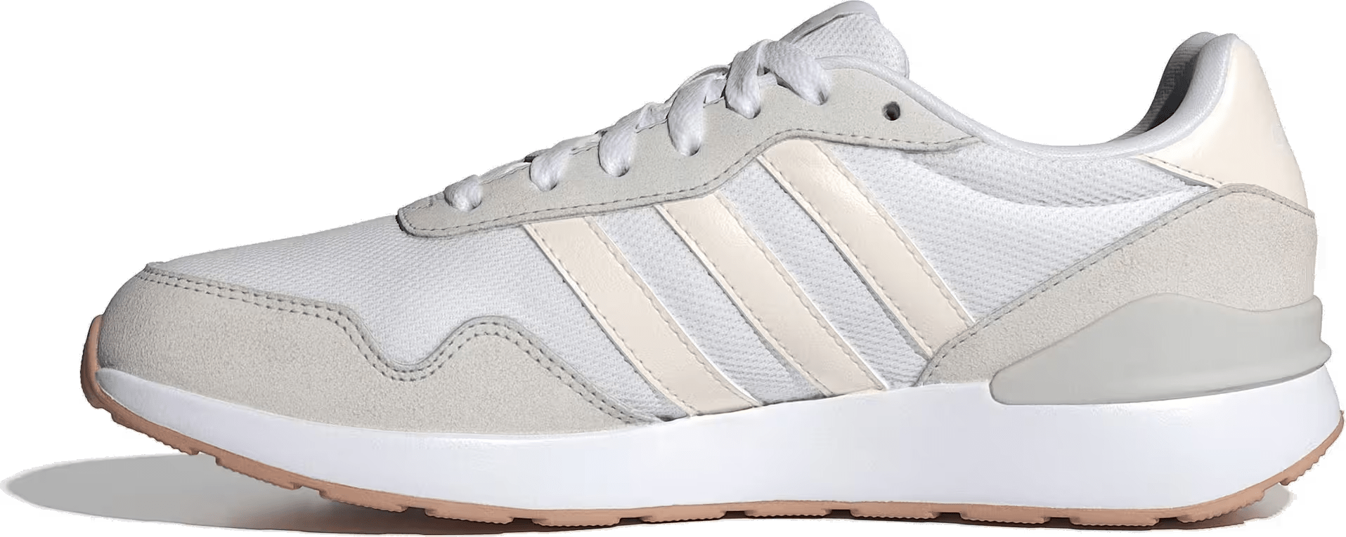 adidas Run 60s 4.0 Cloud White Chalk White Grey One (Women's)