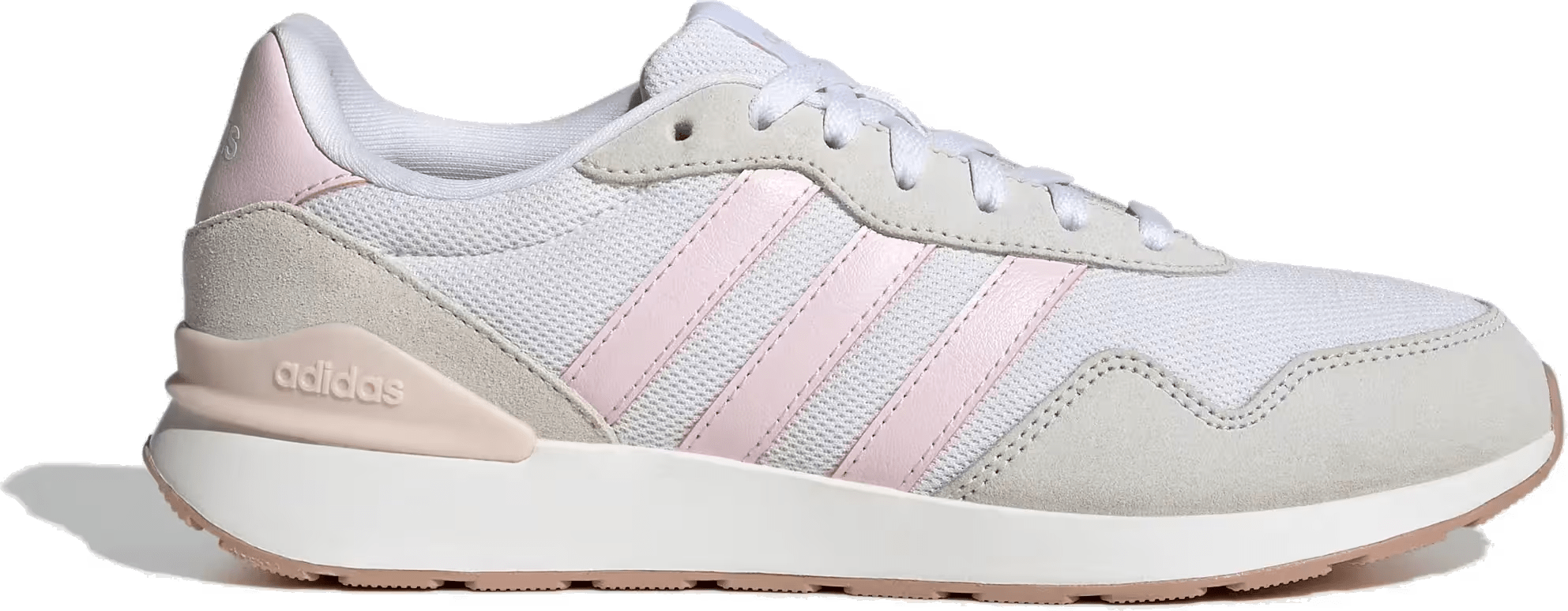 adidas Run 60s 4.0 Cloud White Clear Pink Wonder Quartz (Women's)