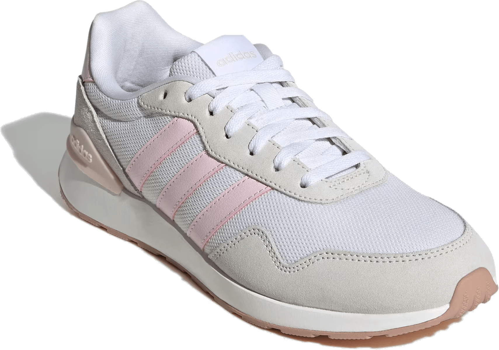 adidas Run 60s 4.0 Cloud White Clear Pink Wonder Quartz (Women's)
